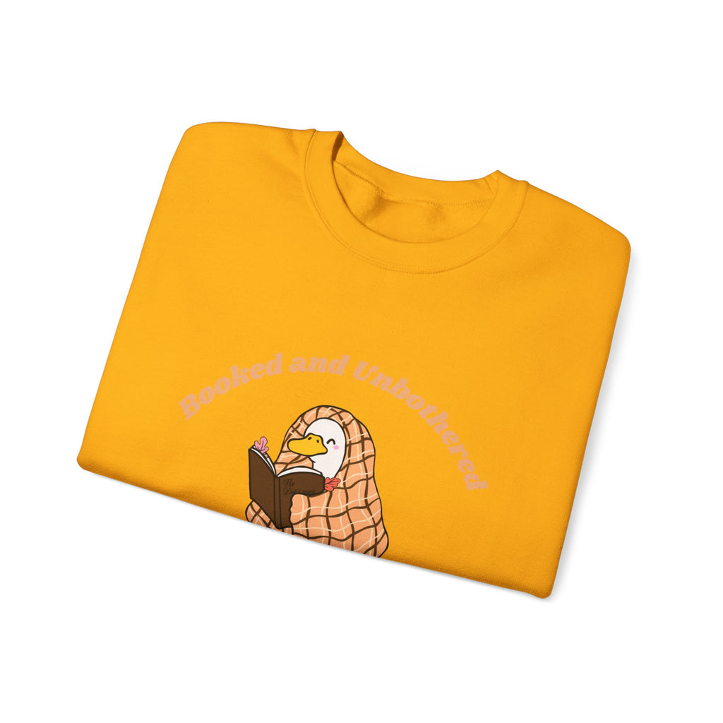 Booked and Unbothered Crewneck Sweatshirt