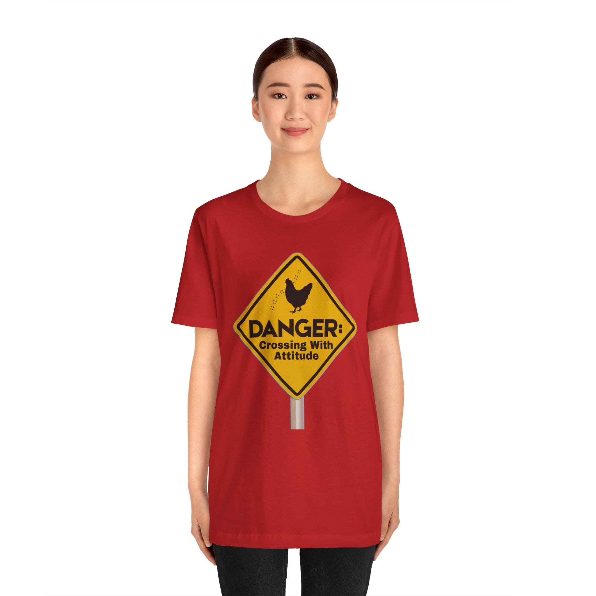 Danger: Crossing With Attitude - tee