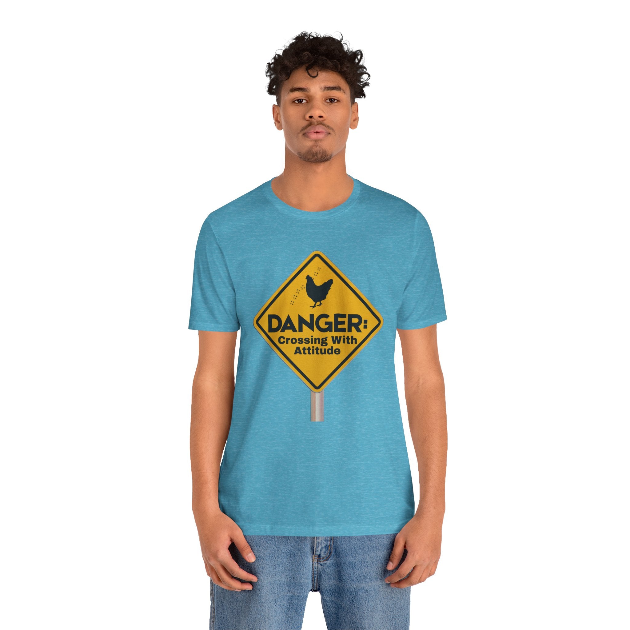 Danger: Crossing With Attitude - tee