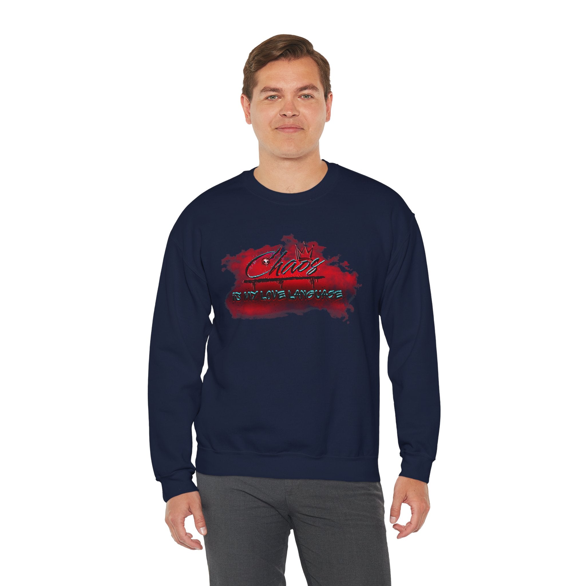 Chaos Is My Love Language - Crewneck Sweatshirt