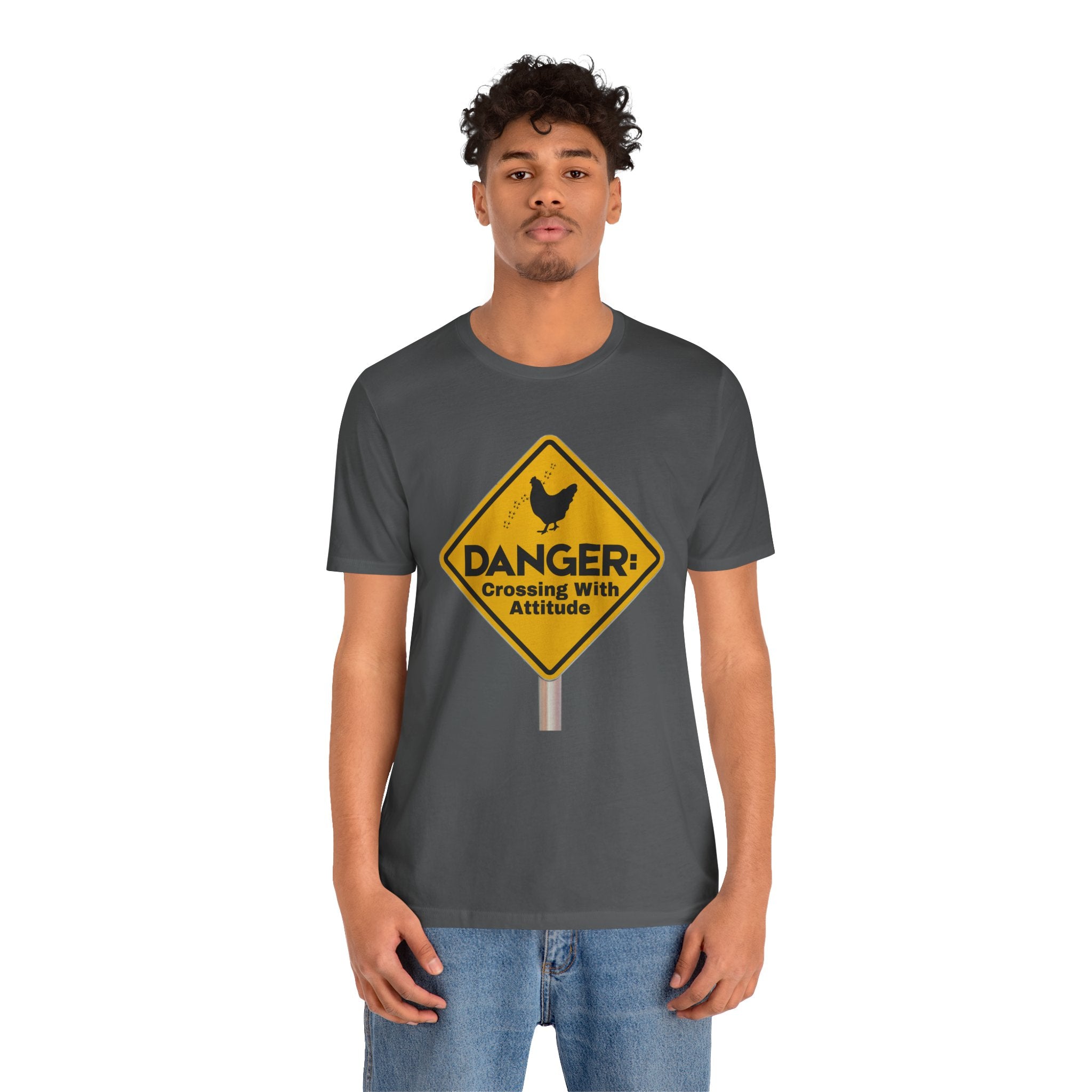 Danger: Crossing With Attitude - tee