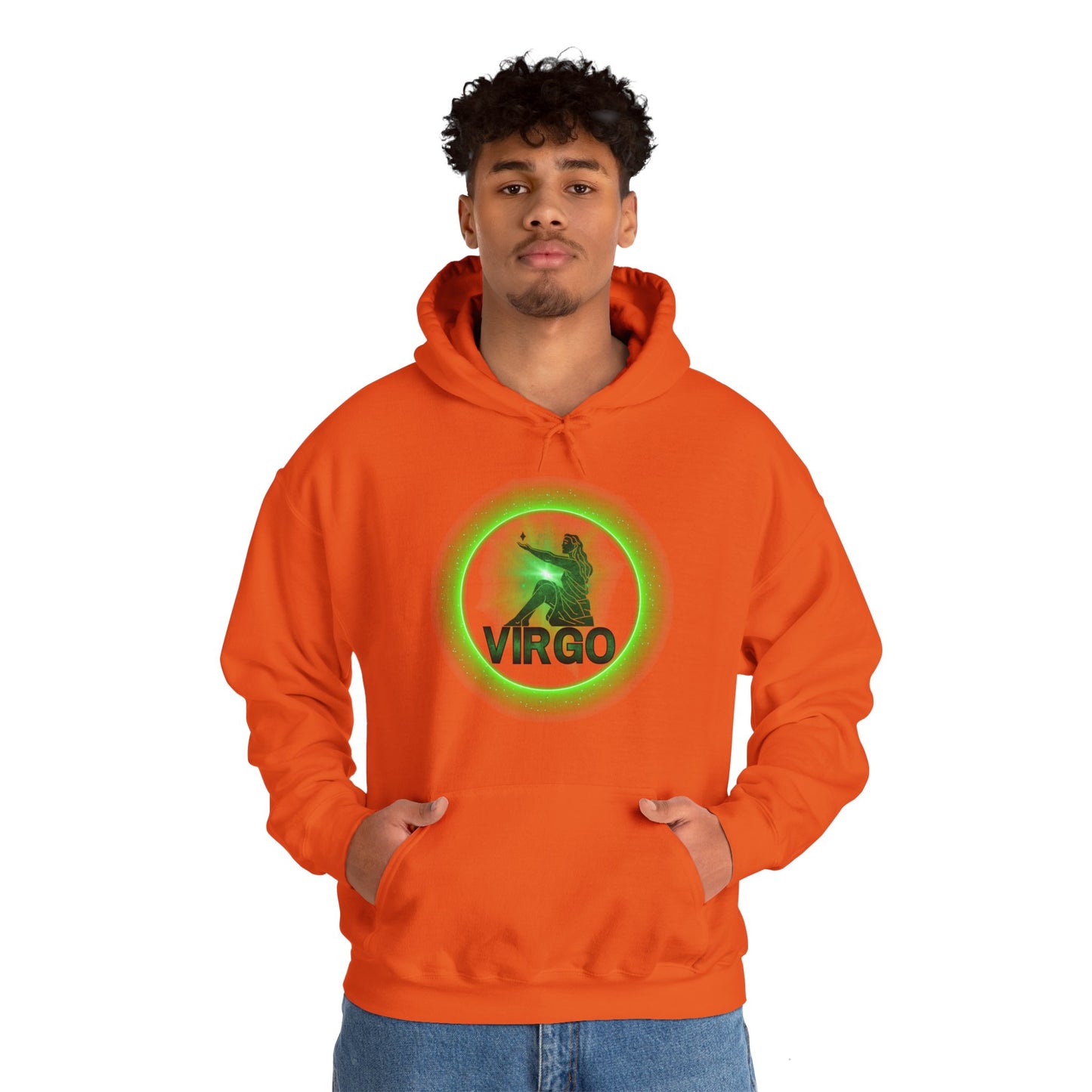 Virgo, Unisex Heavy Blend™ Hooded Sweatshirt