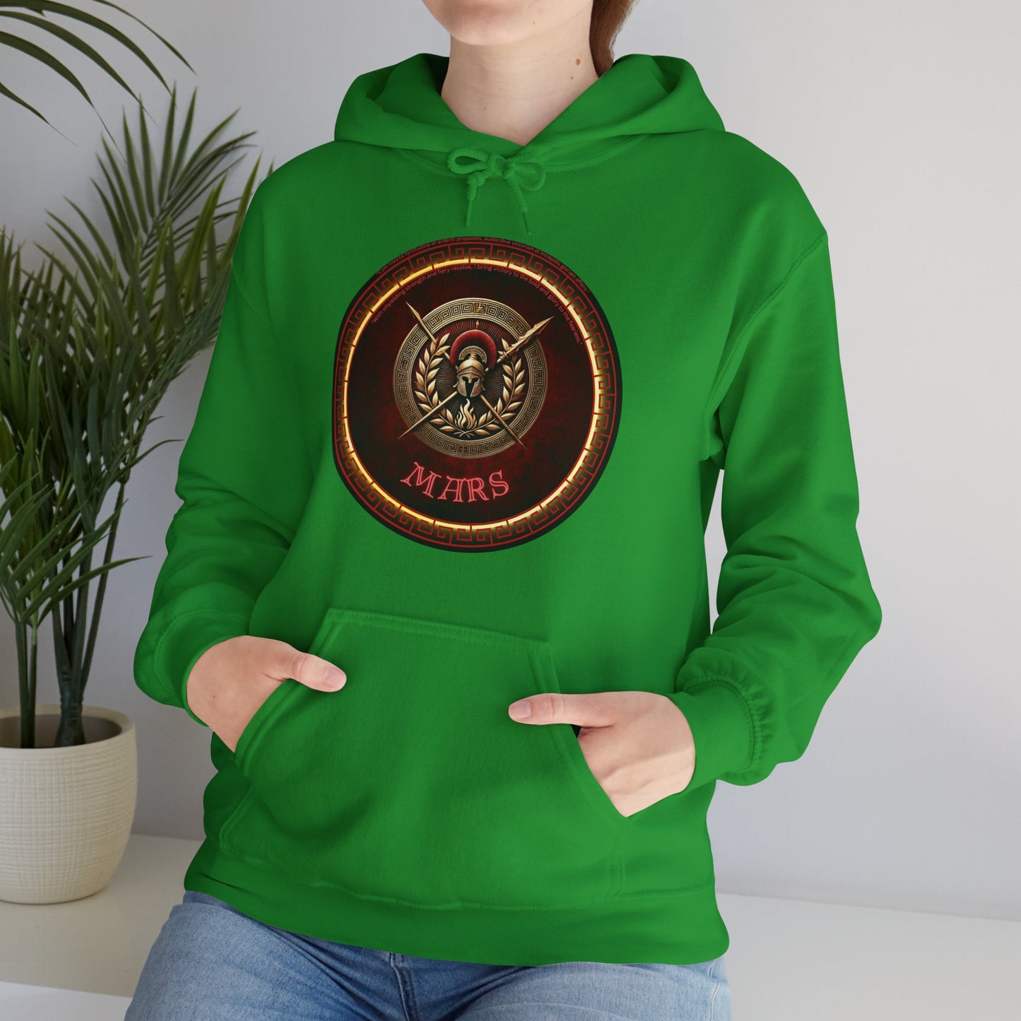 Mars, Unisex Heavy Blend™ Hooded Sweatshirt