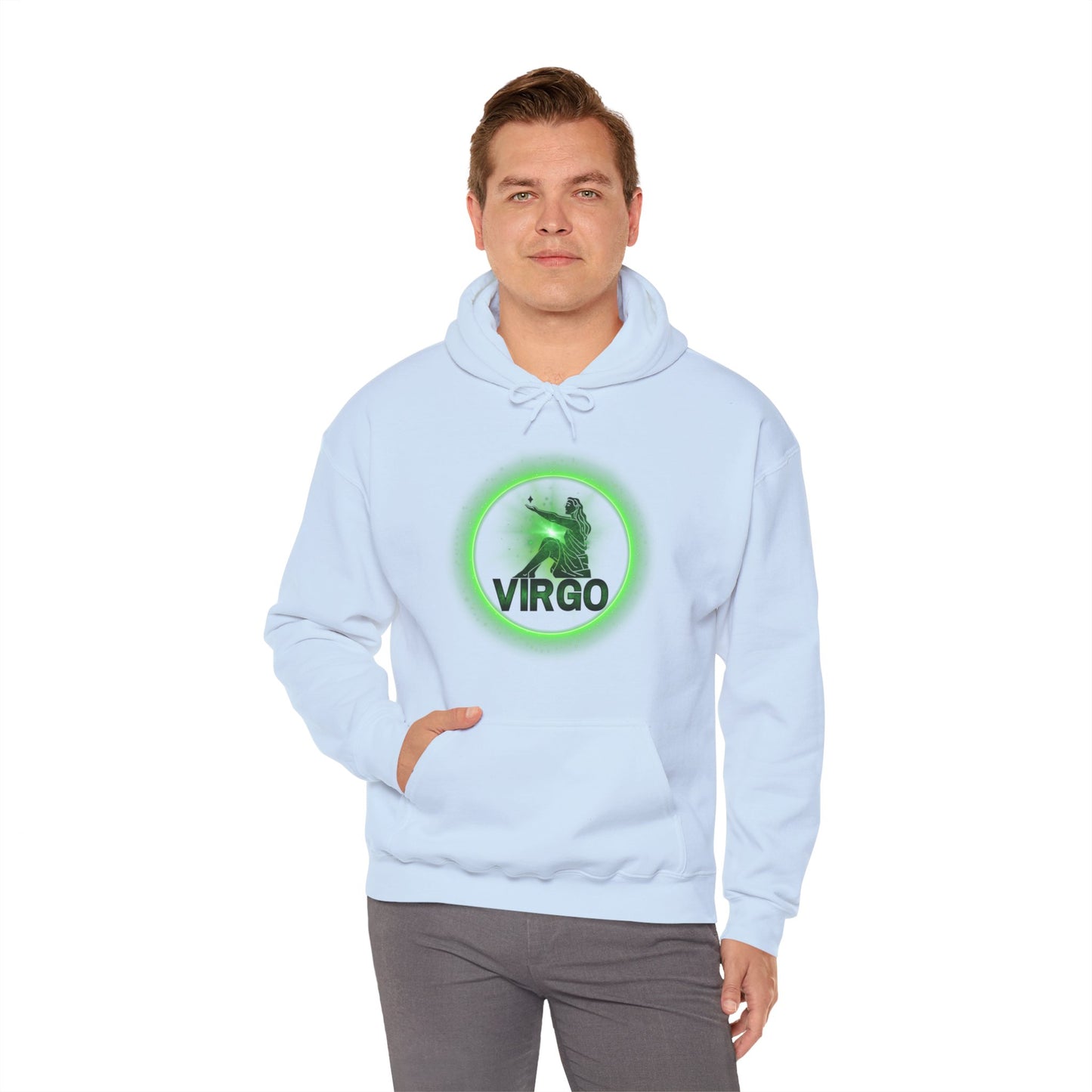 Virgo, Unisex Heavy Blend™ Hooded Sweatshirt