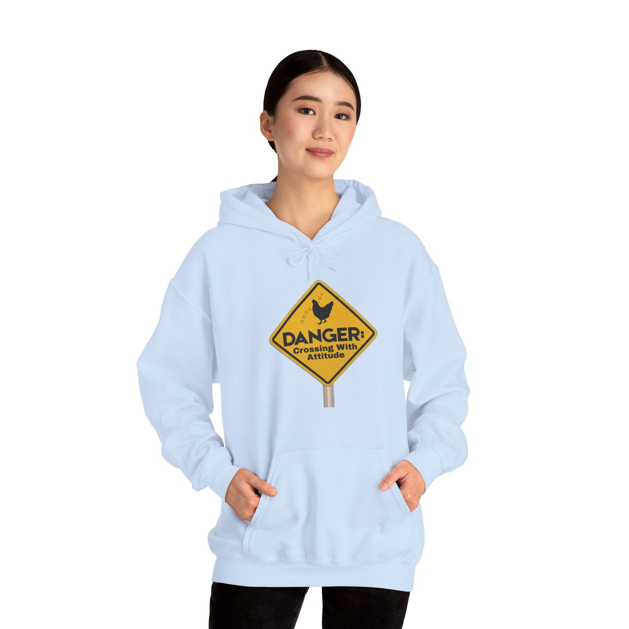 Danger: Crossing With Attitude - Hoodie