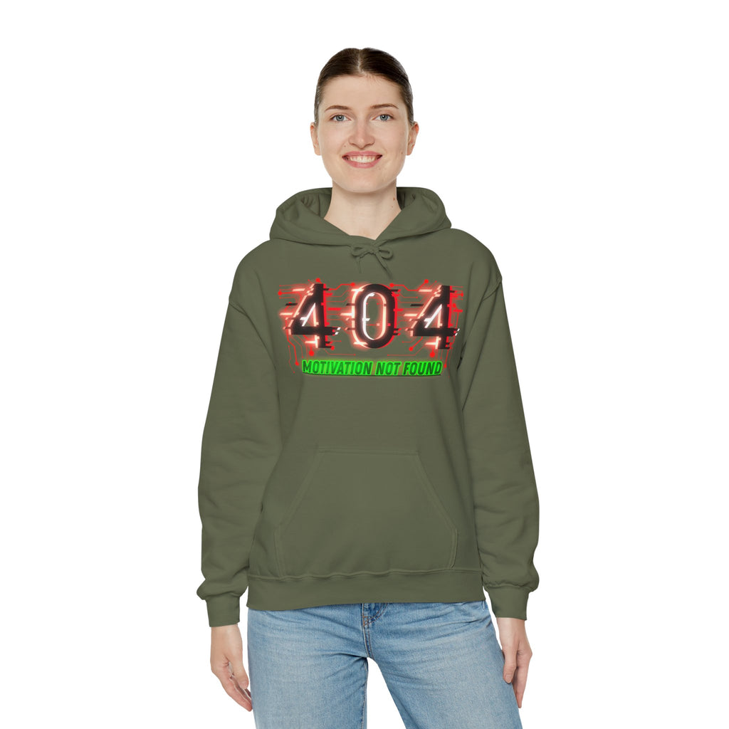 404 Motivation Not Found - Hoodie