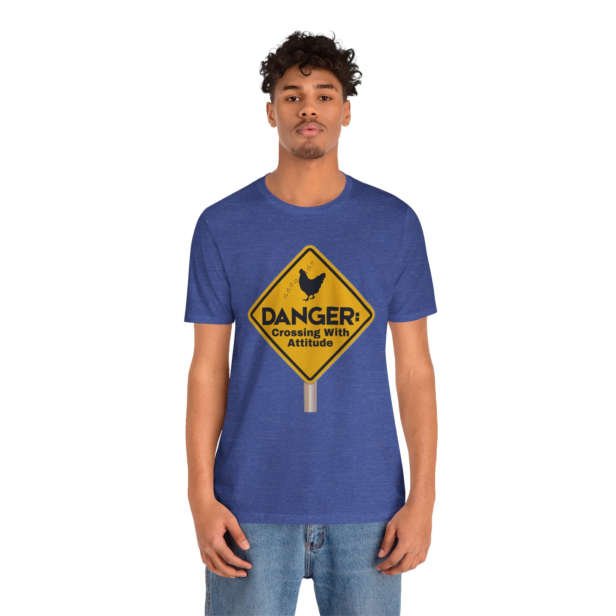 Danger: Crossing With Attitude - tee