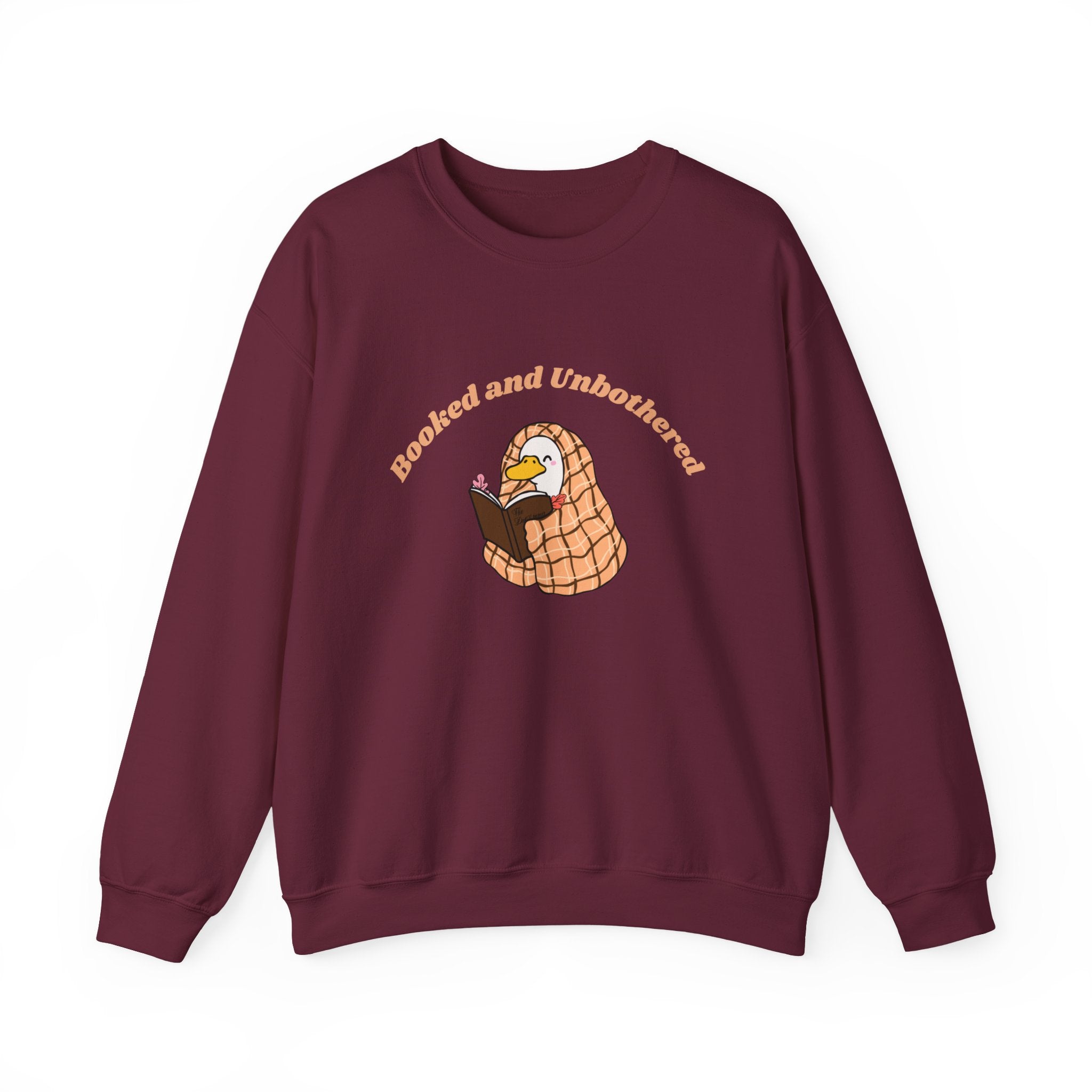 Booked and Unbothered Crewneck Sweatshirt