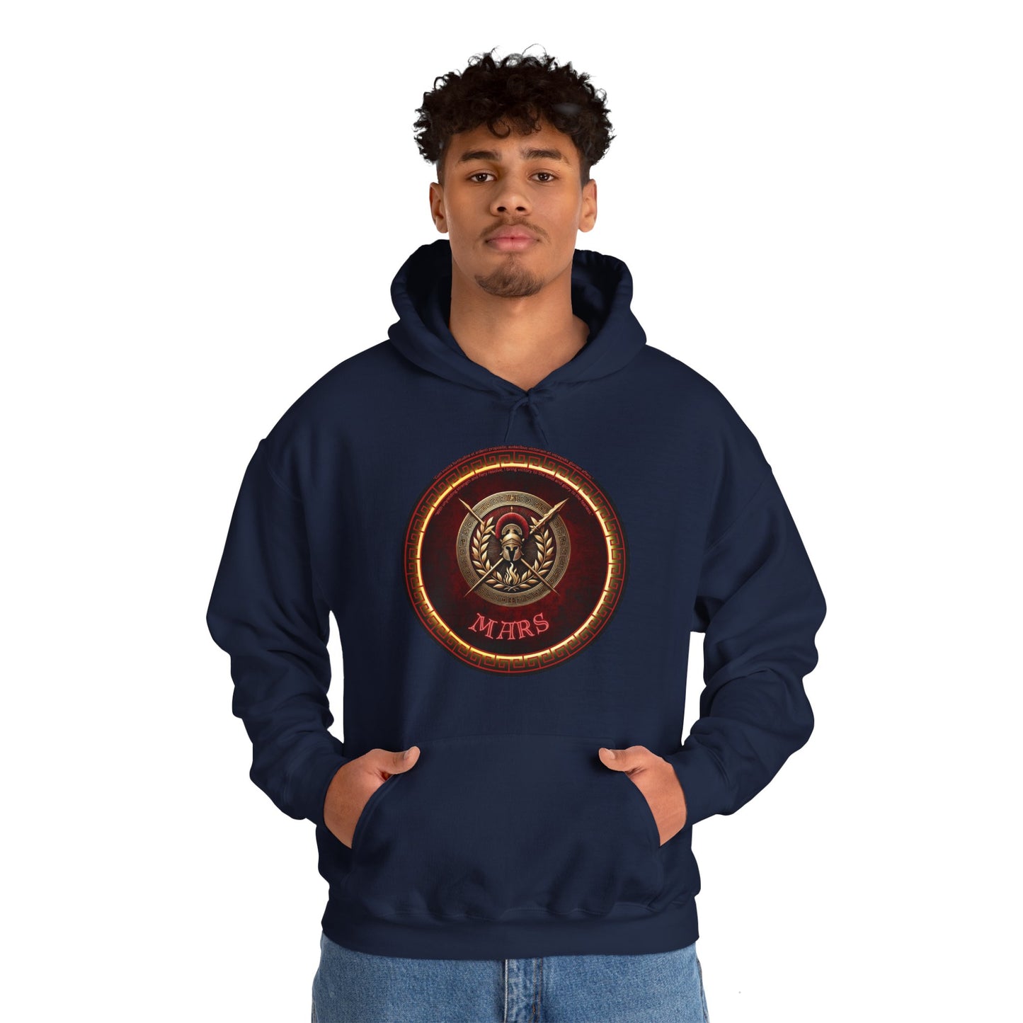 Mars, Unisex Heavy Blend™ Hooded Sweatshirt