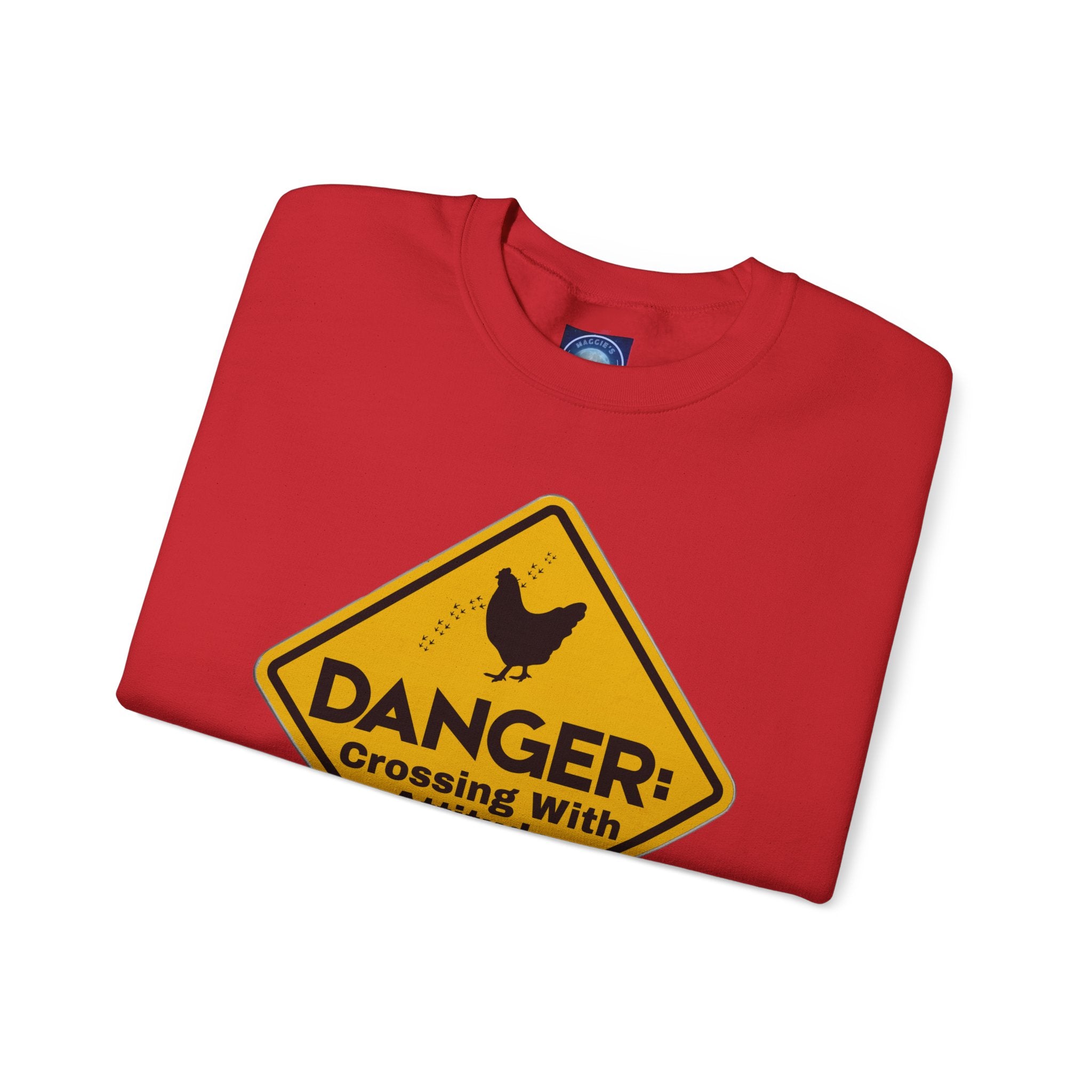 Danger: Crossing With Attitude - Sweatshirt