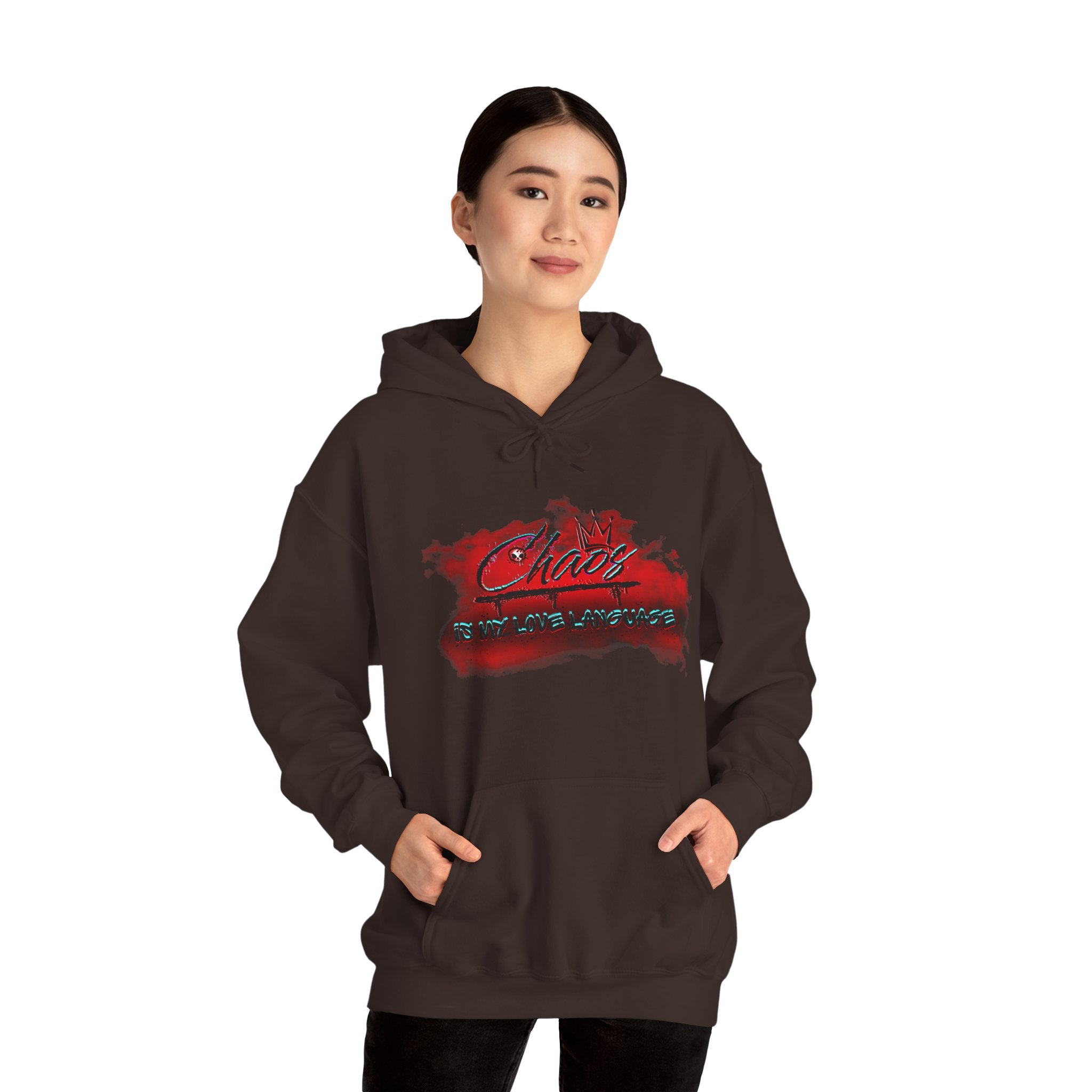 Chaos Is My Love Language - Hooded Sweatshirt