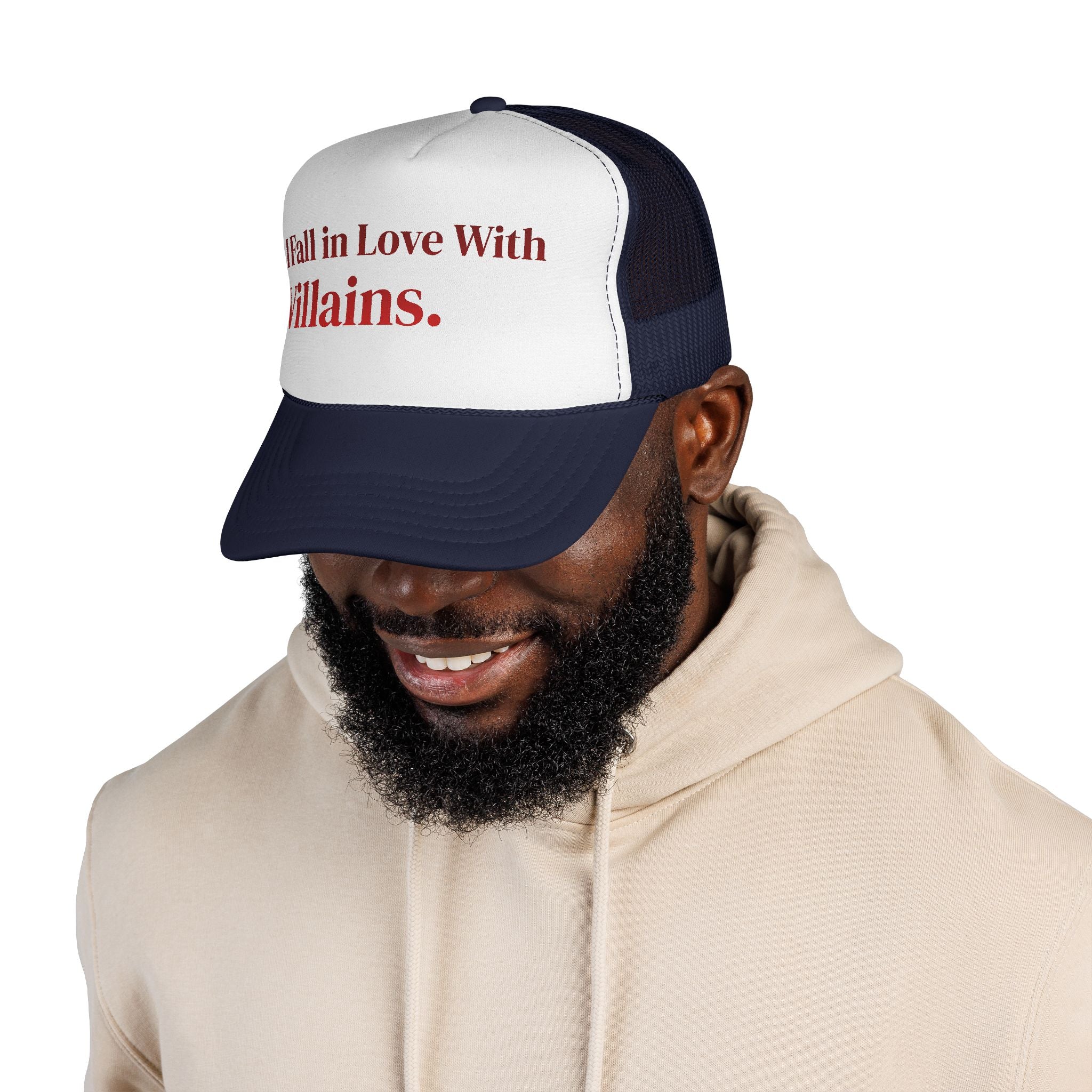 Trucker Cap — I Fall in Love With Villains.