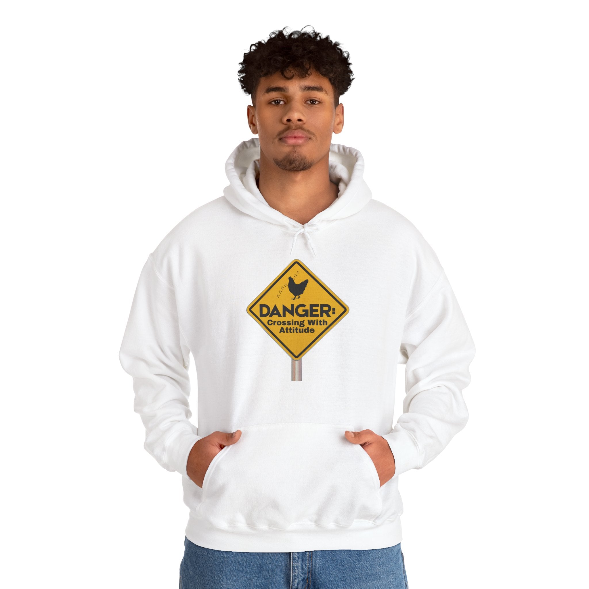 Danger: Crossing With Attitude - Hoodie