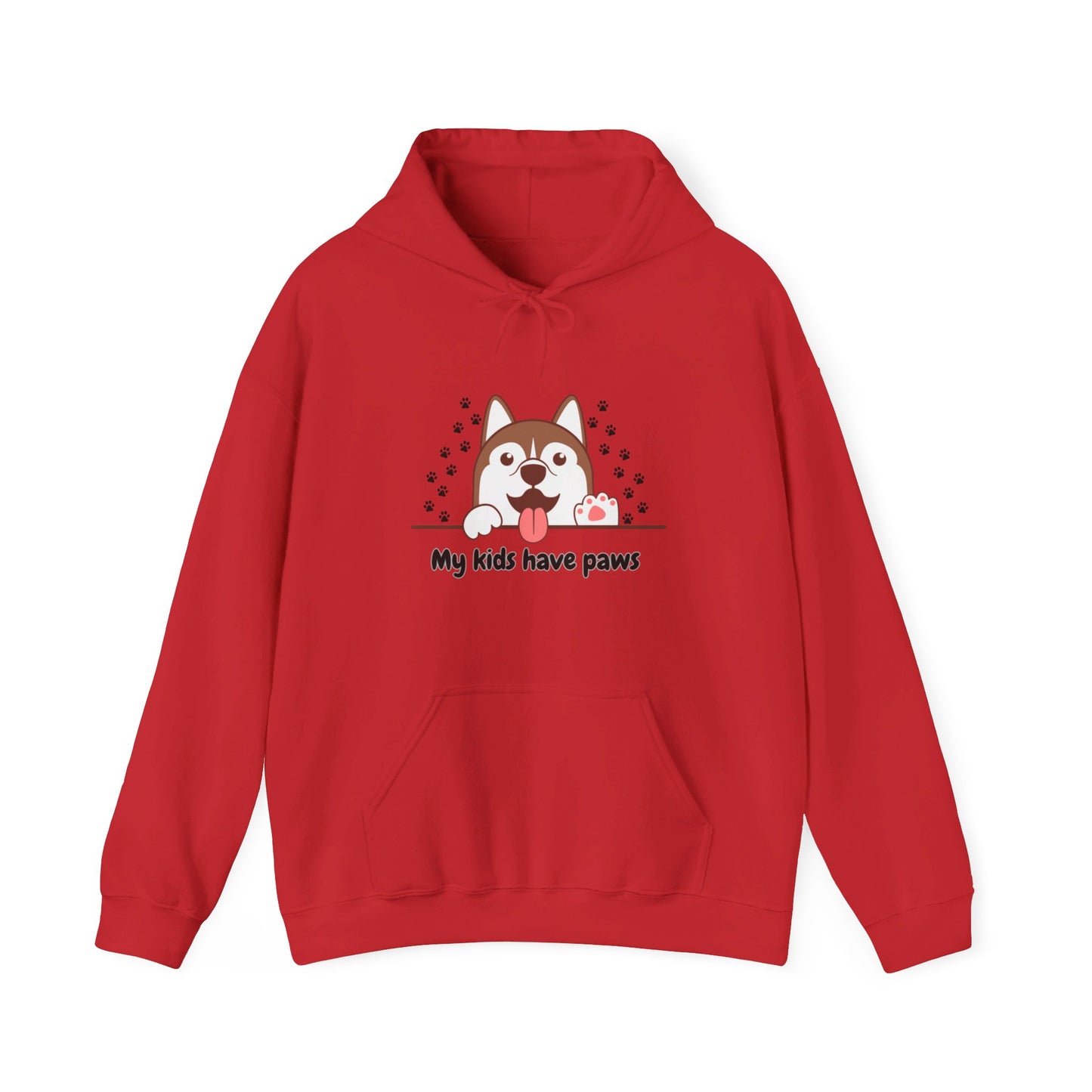 My Kids Have Paws, Unisex Heavy Blend™ Hooded Sweatshirt