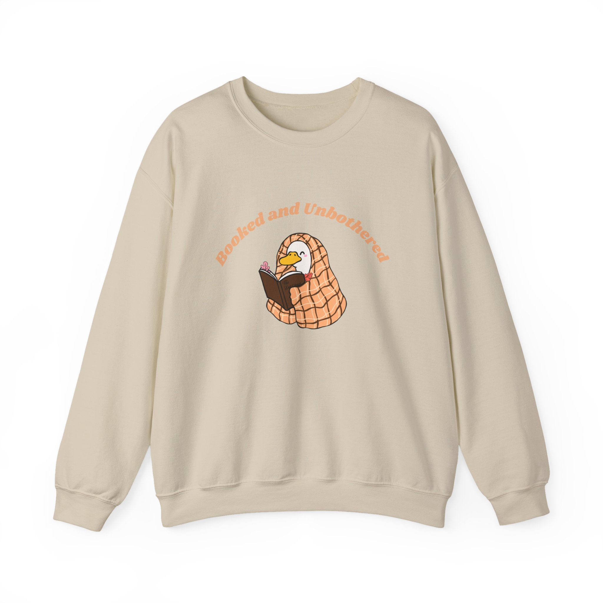 Booked and Unbothered Crewneck Sweatshirt