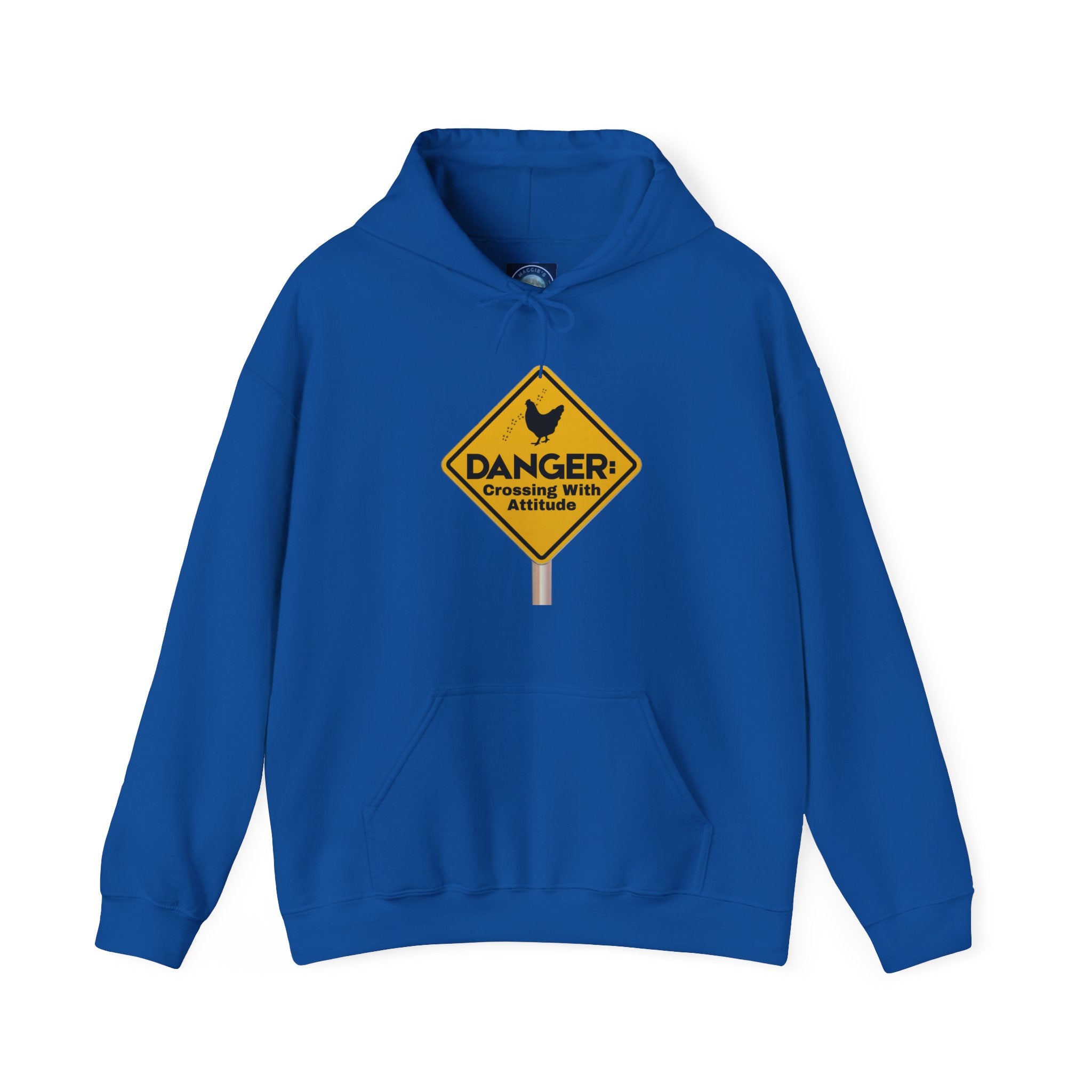 Danger: Crossing With Attitude - Hoodie