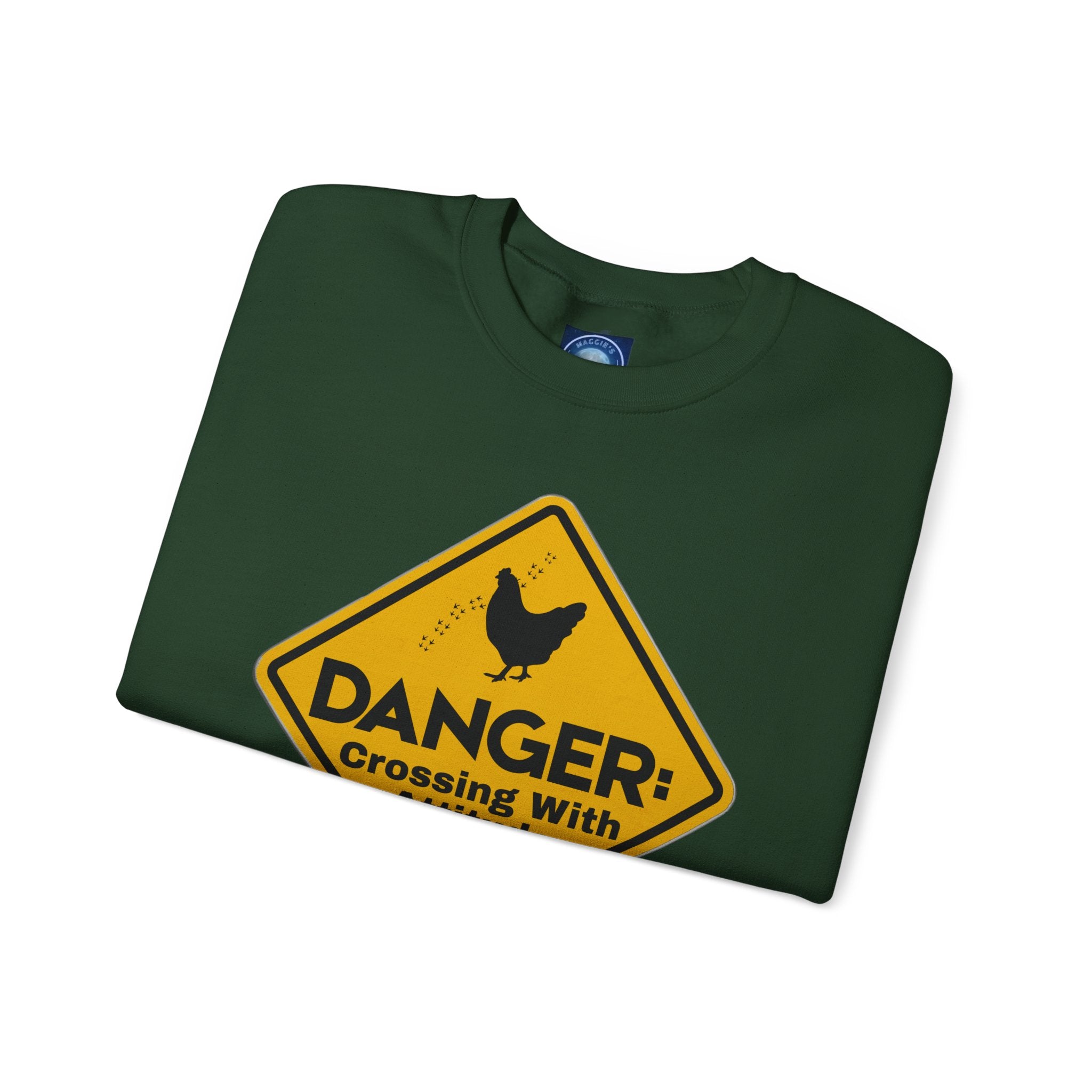 Danger: Crossing With Attitude - Sweatshirt