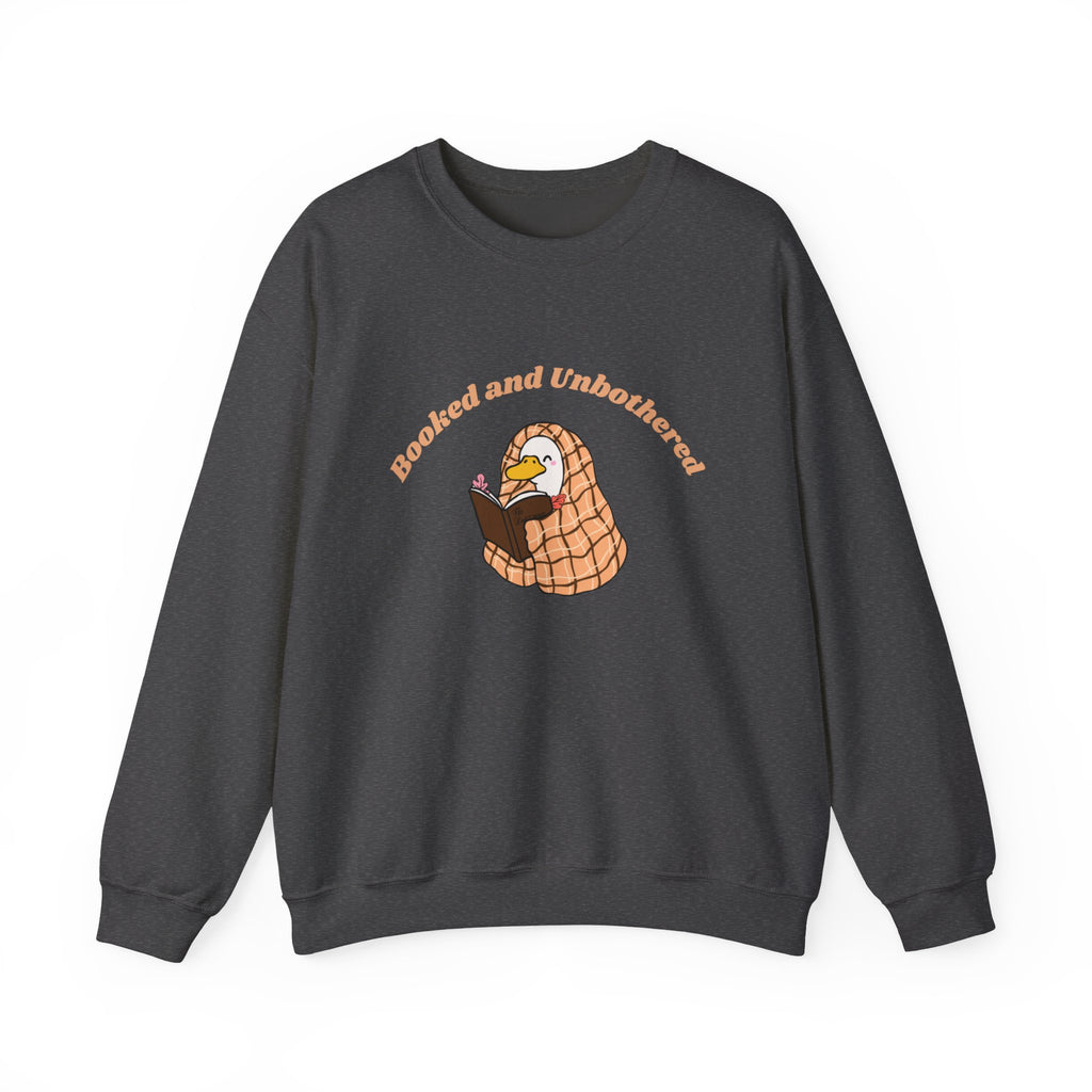 Booked and Unbothered Crewneck Sweatshirt
