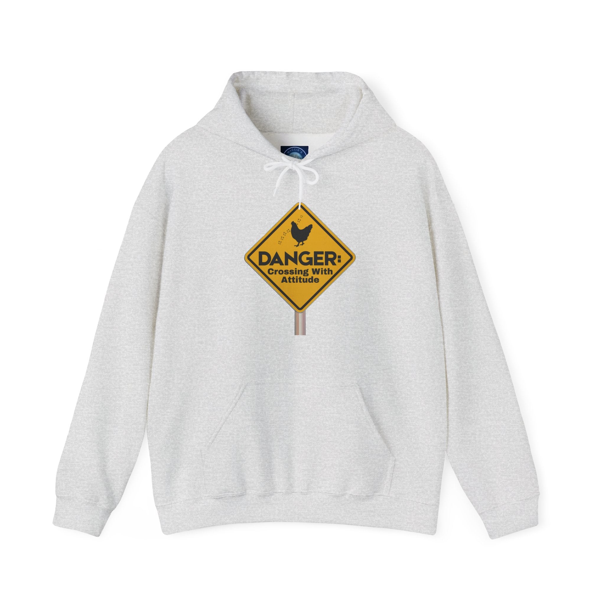 Danger: Crossing With Attitude - Hoodie