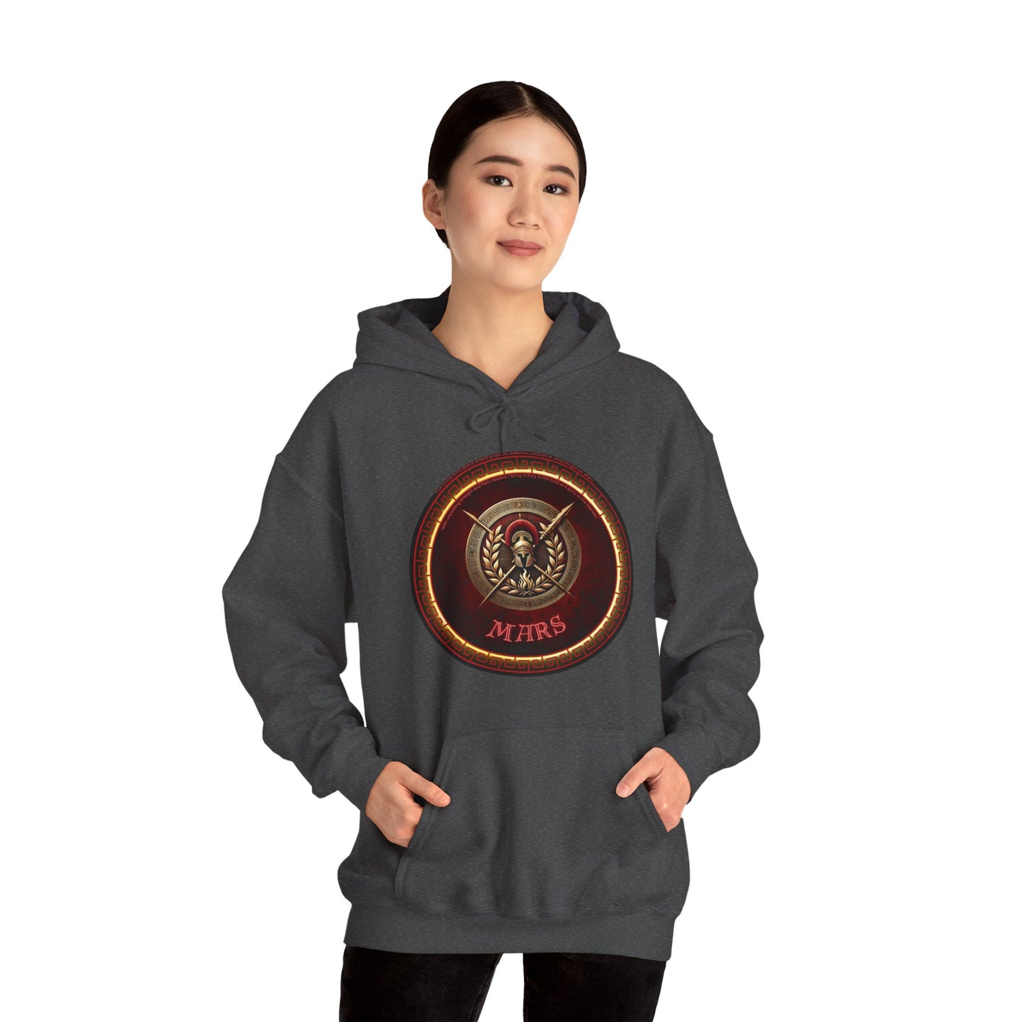 Mars, Unisex Heavy Blend™ Hooded Sweatshirt