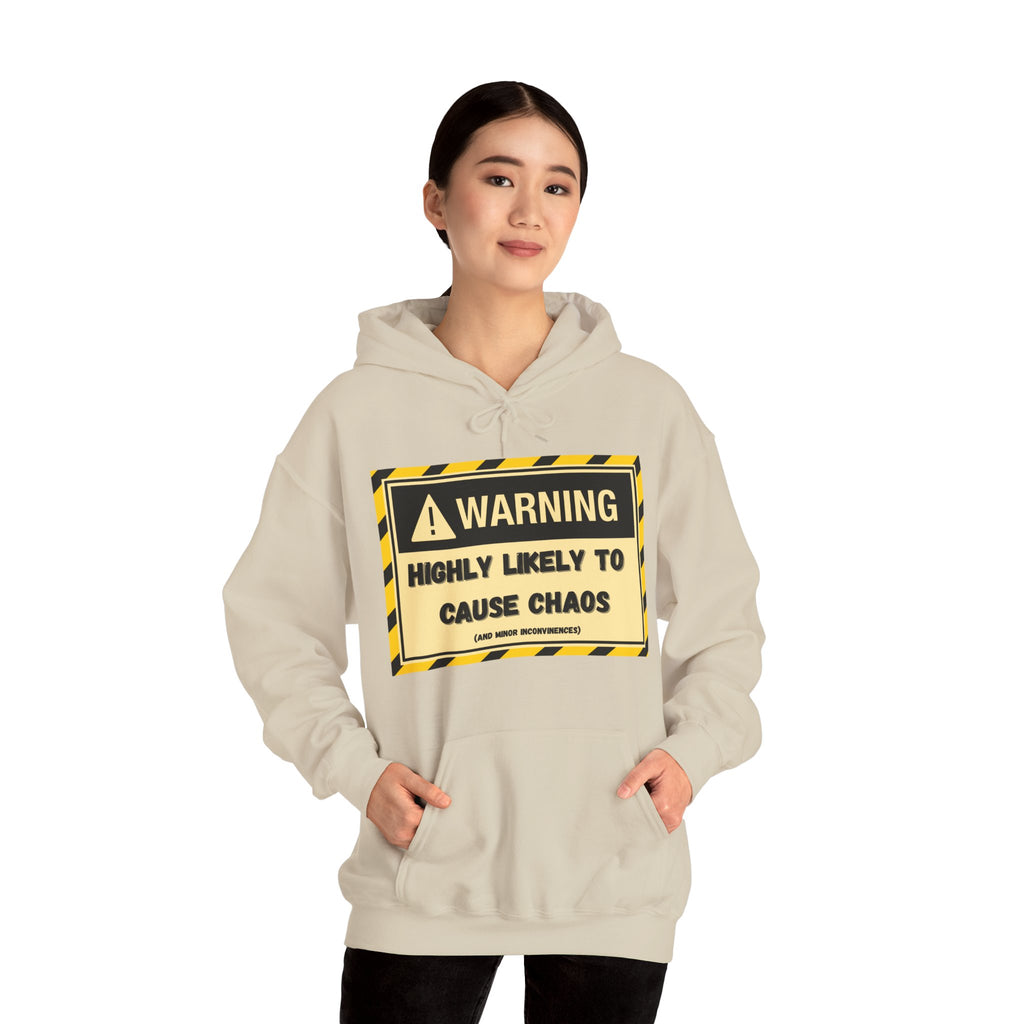 Warning: Highly Likely to Cause Chaos And Minor Inconveniences - Hoodie