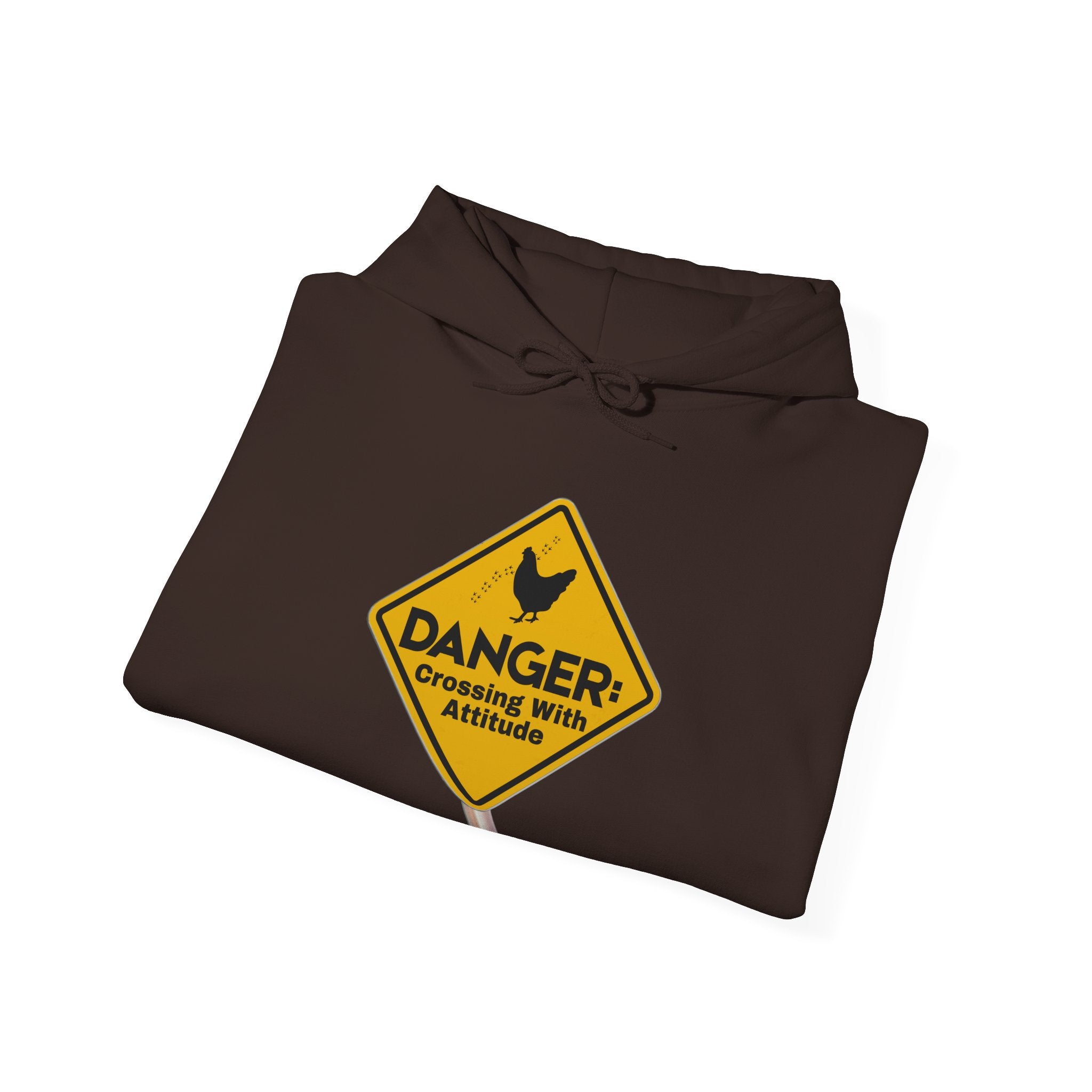 Danger: Crossing With Attitude - Hoodie