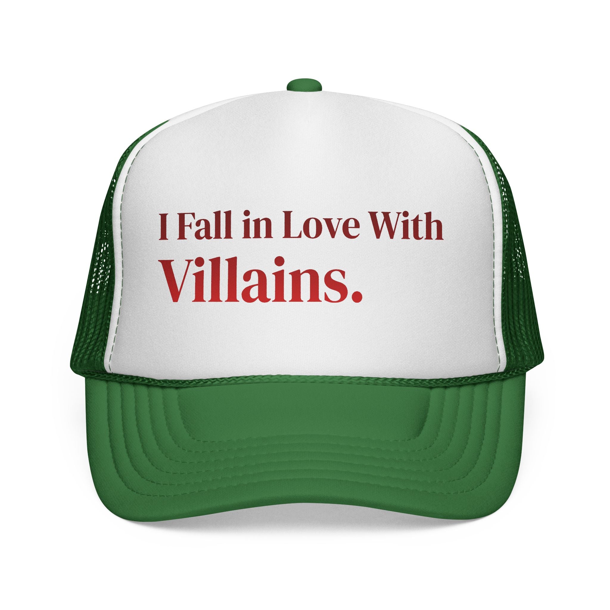 Trucker Cap — I Fall in Love With Villains.