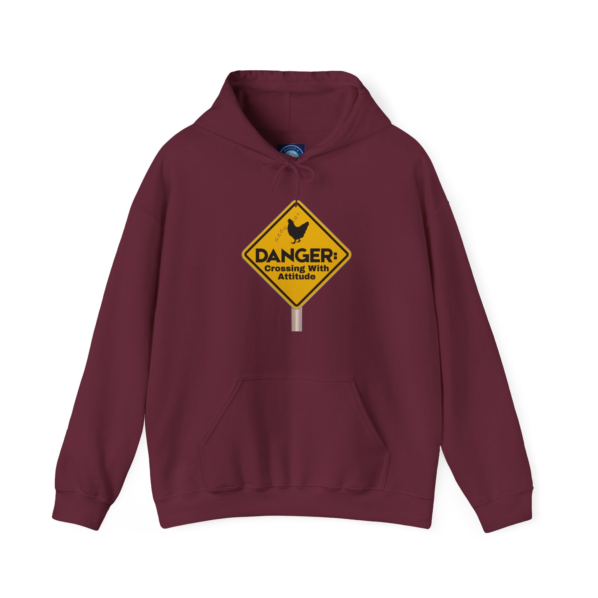 Danger: Crossing With Attitude - Hoodie