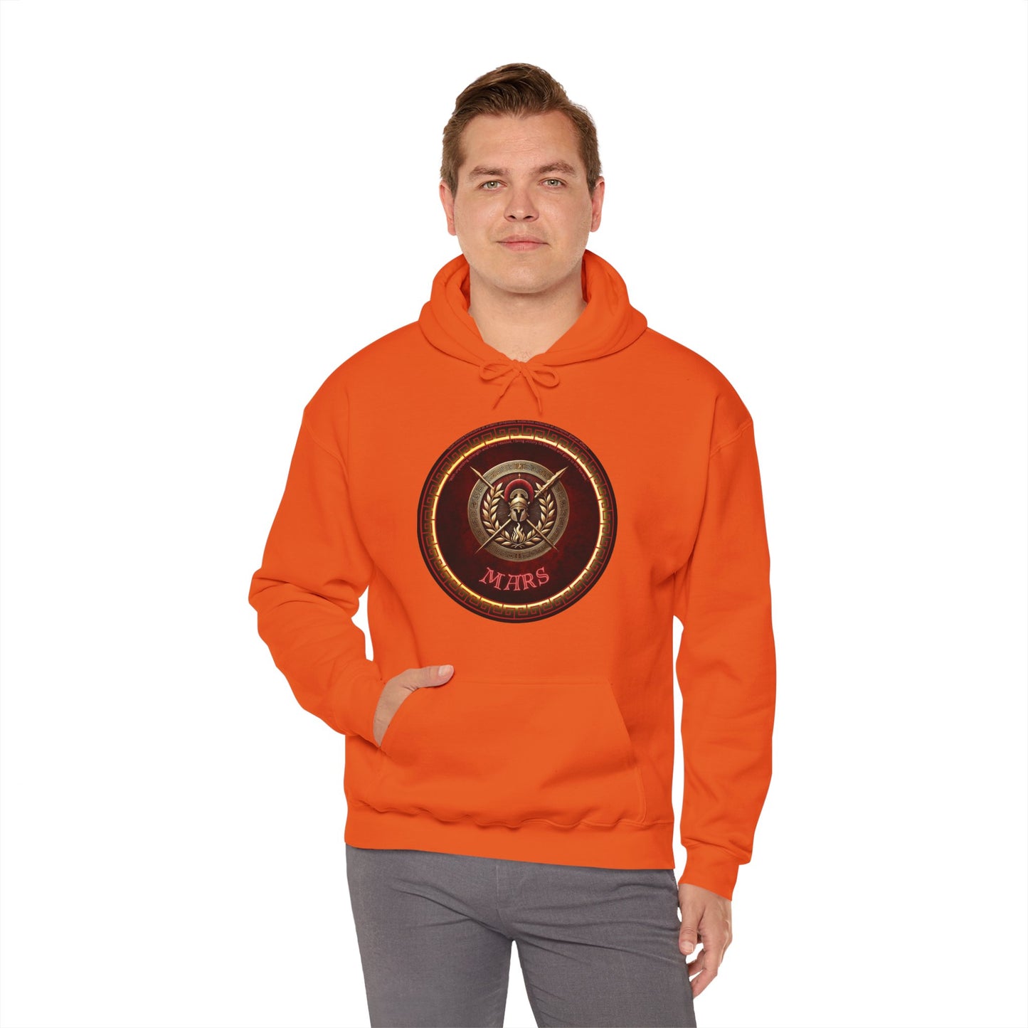 Mars, Unisex Heavy Blend™ Hooded Sweatshirt