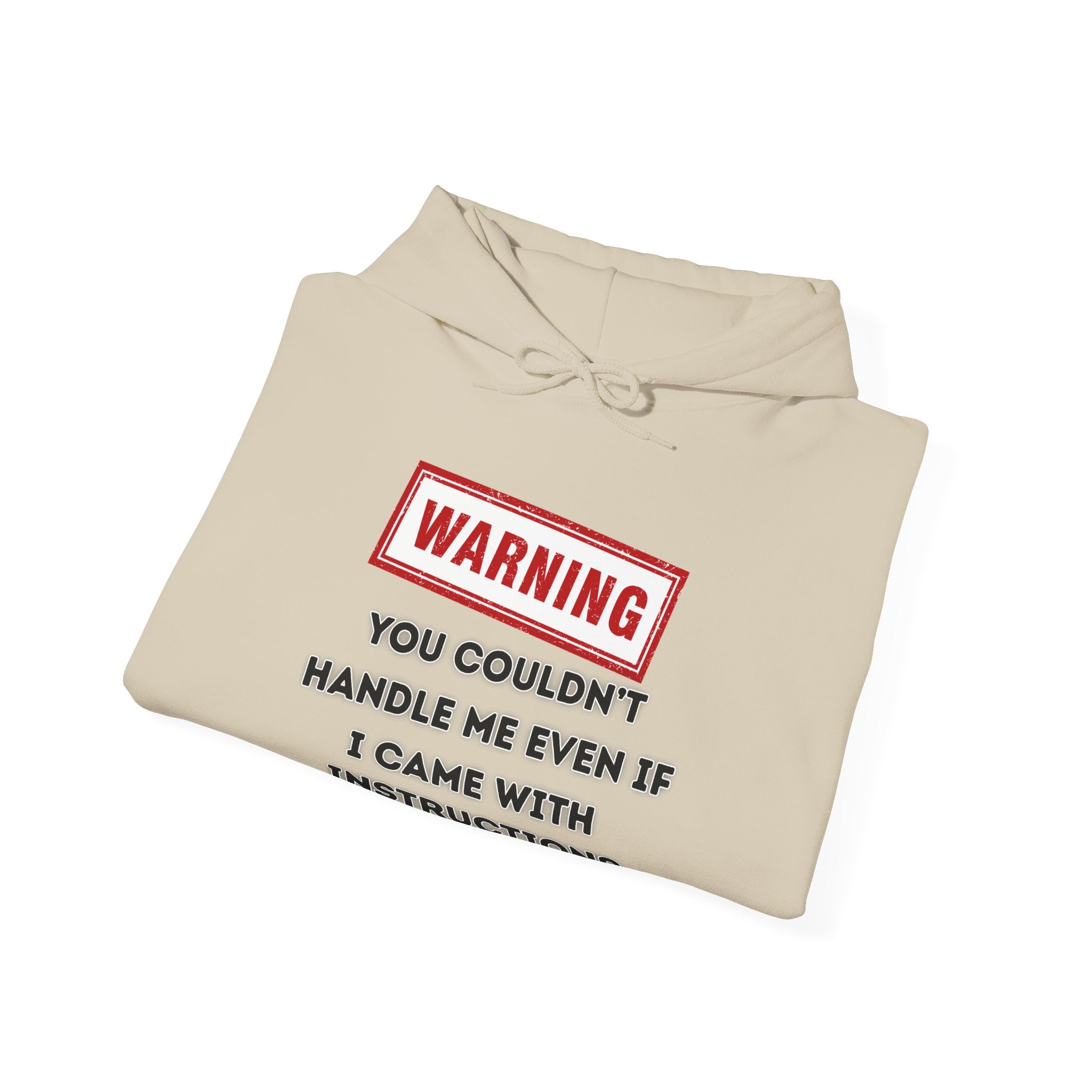 Warning — You Couldn’t Handle Me Even If I Came With Instructions. - hoodie