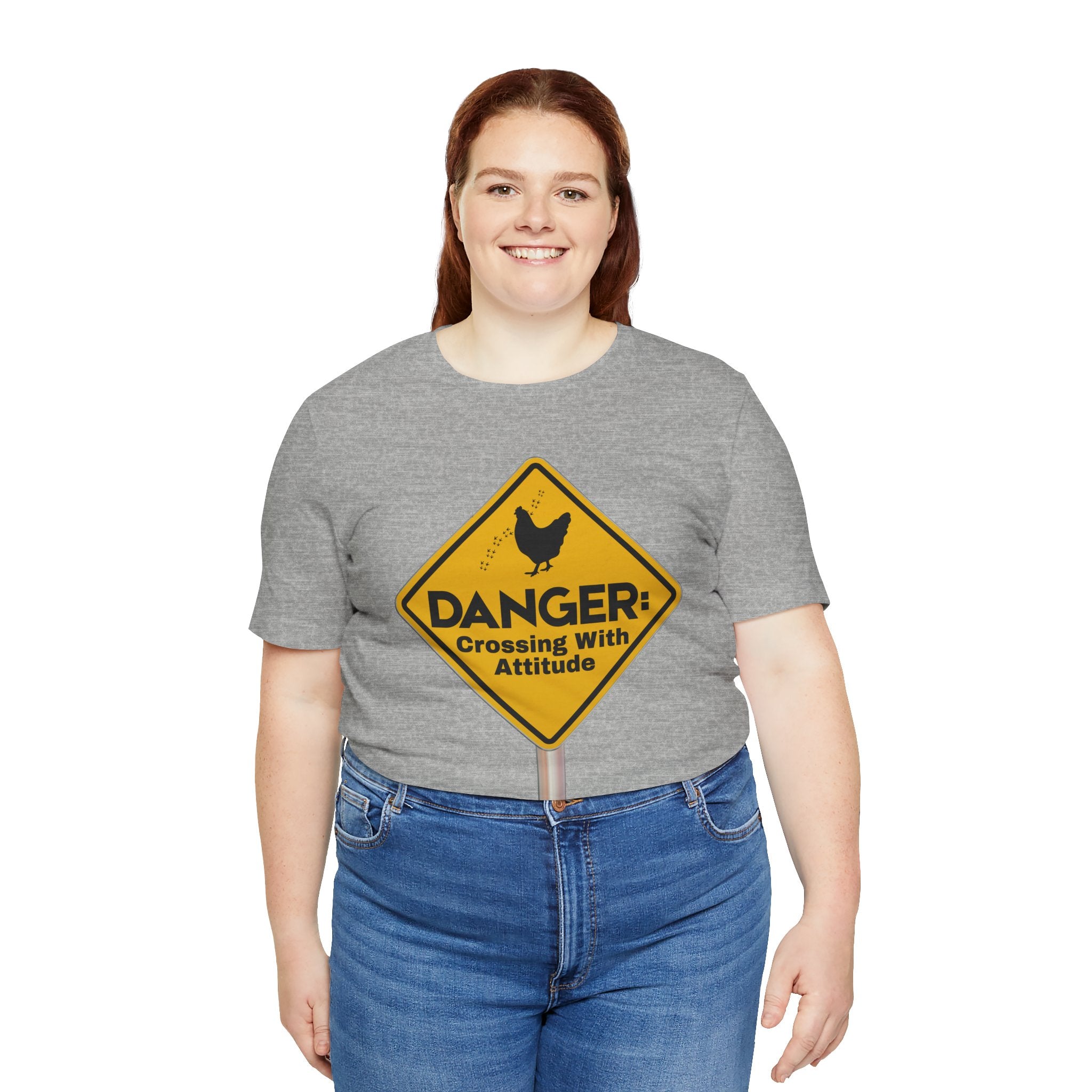 Danger: Crossing With Attitude - tee