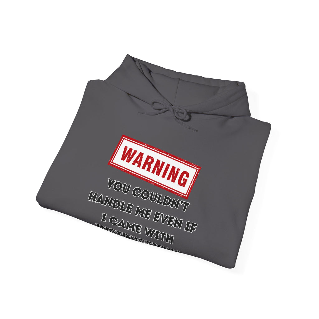 Warning — You Couldn’t Handle Me Even If I Came With Instructions. - hoodie