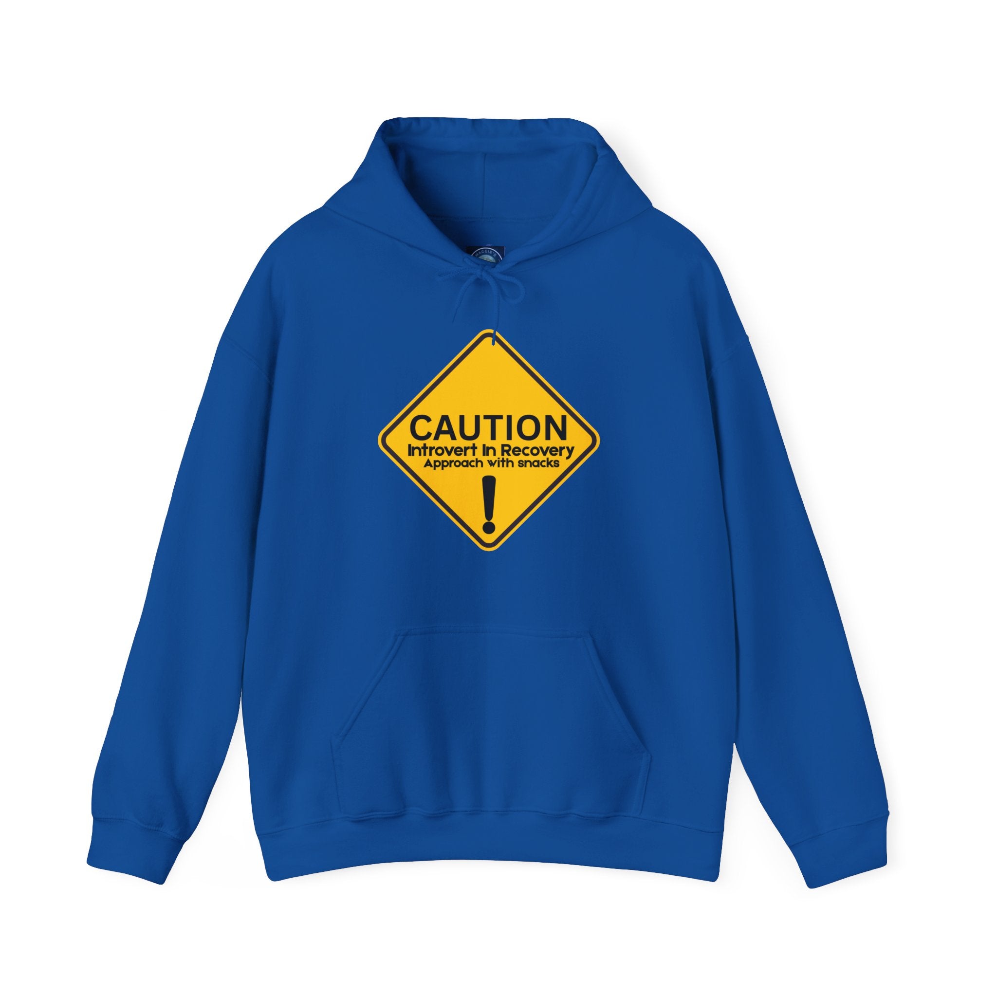 Caution: Introvert In Recovery — Approach With Snacks - hoodie
