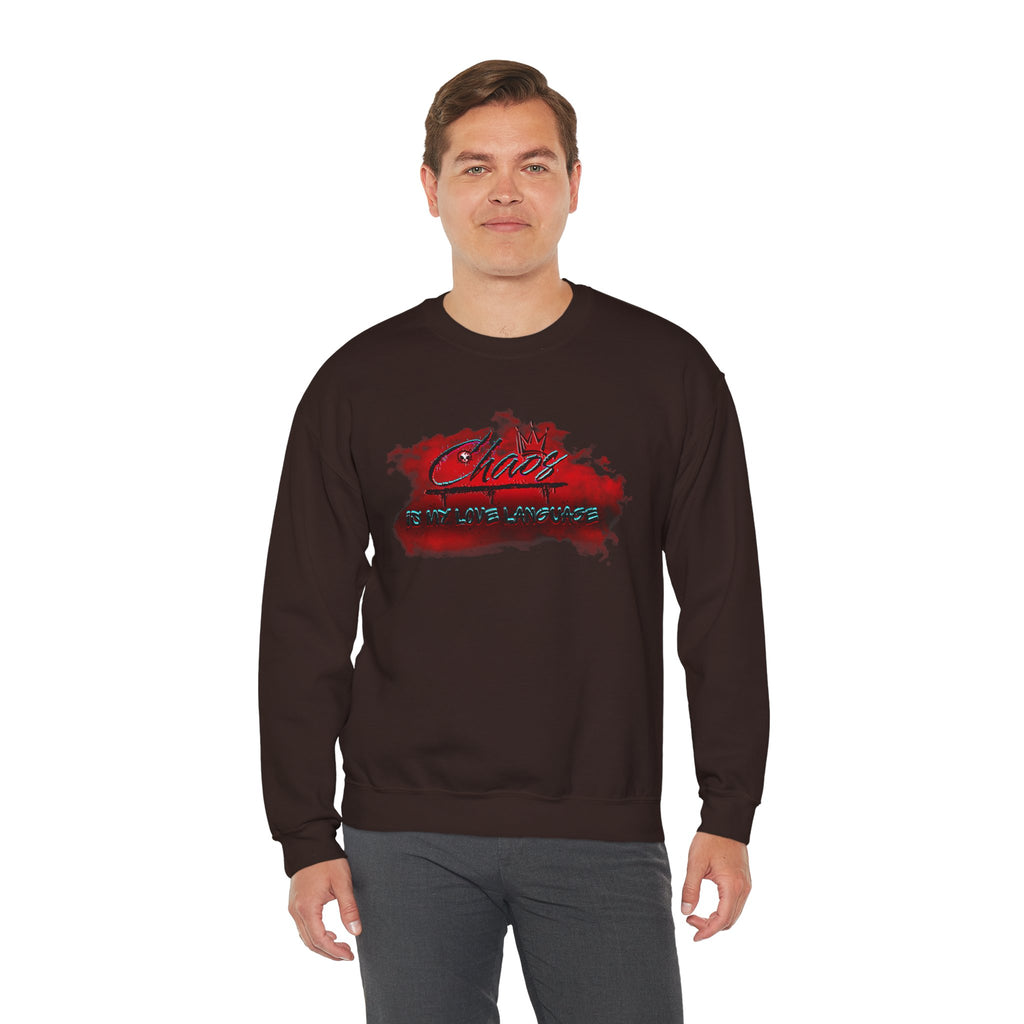 Chaos Is My Love Language - Crewneck Sweatshirt