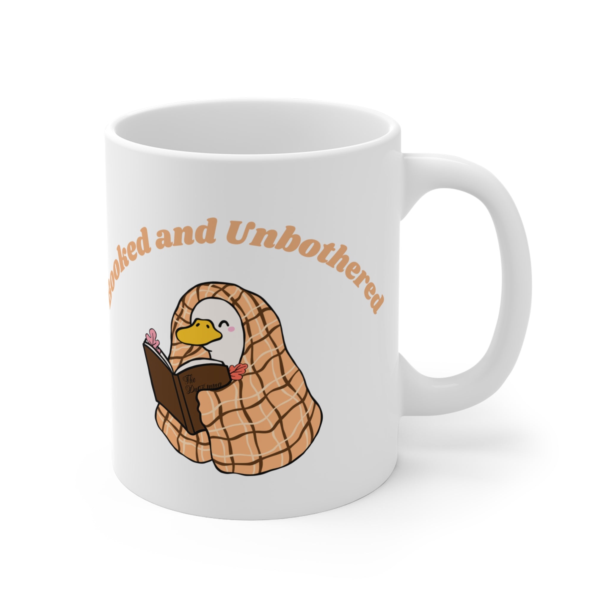 Mug — "Booked and Unbothered"