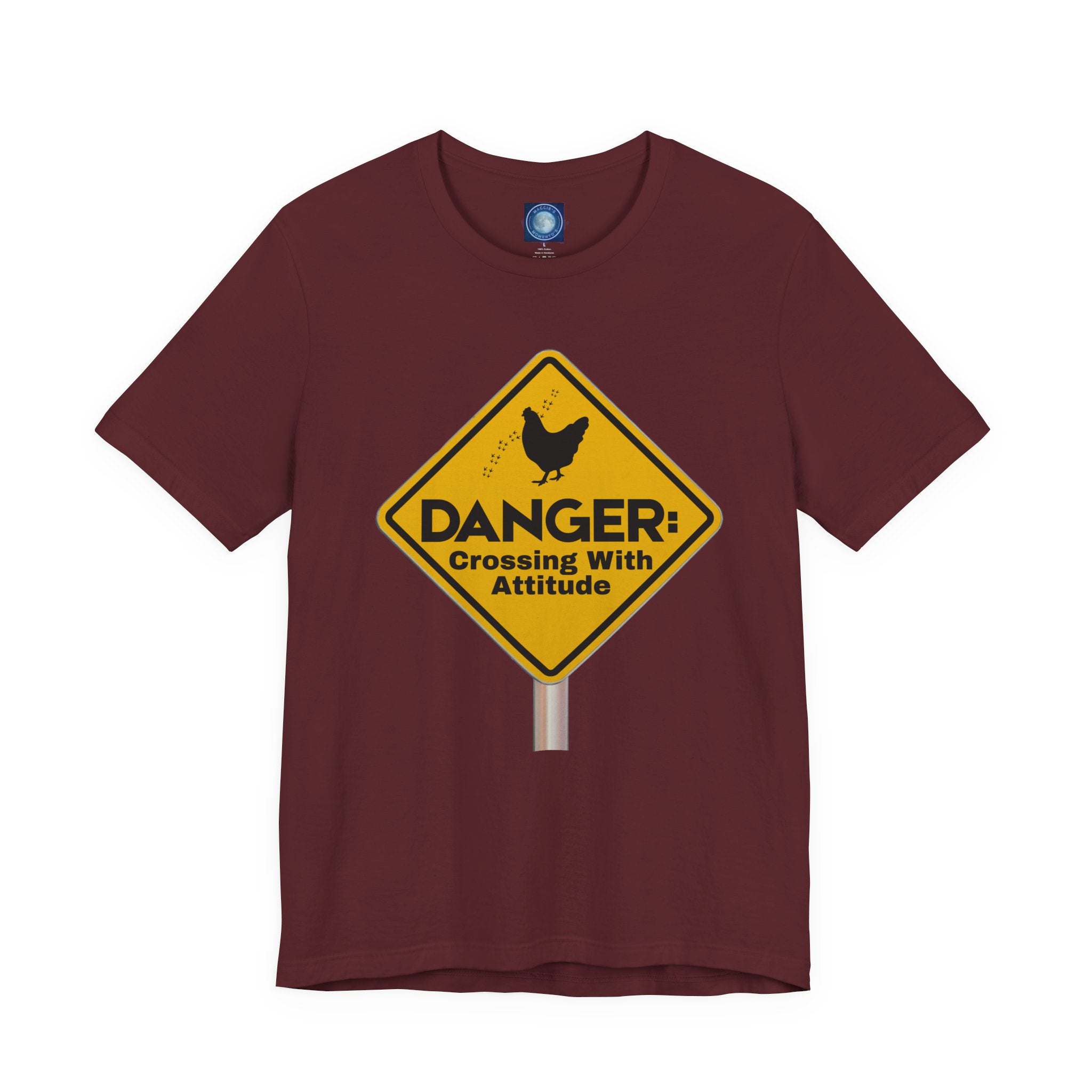 Danger: Crossing With Attitude - tee
