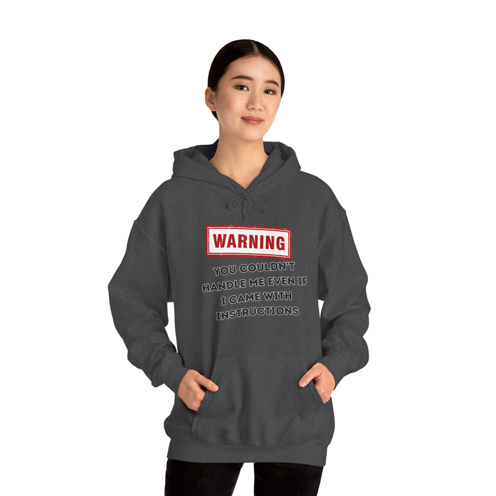 Warning — You Couldn’t Handle Me Even If I Came With Instructions. - hoodie