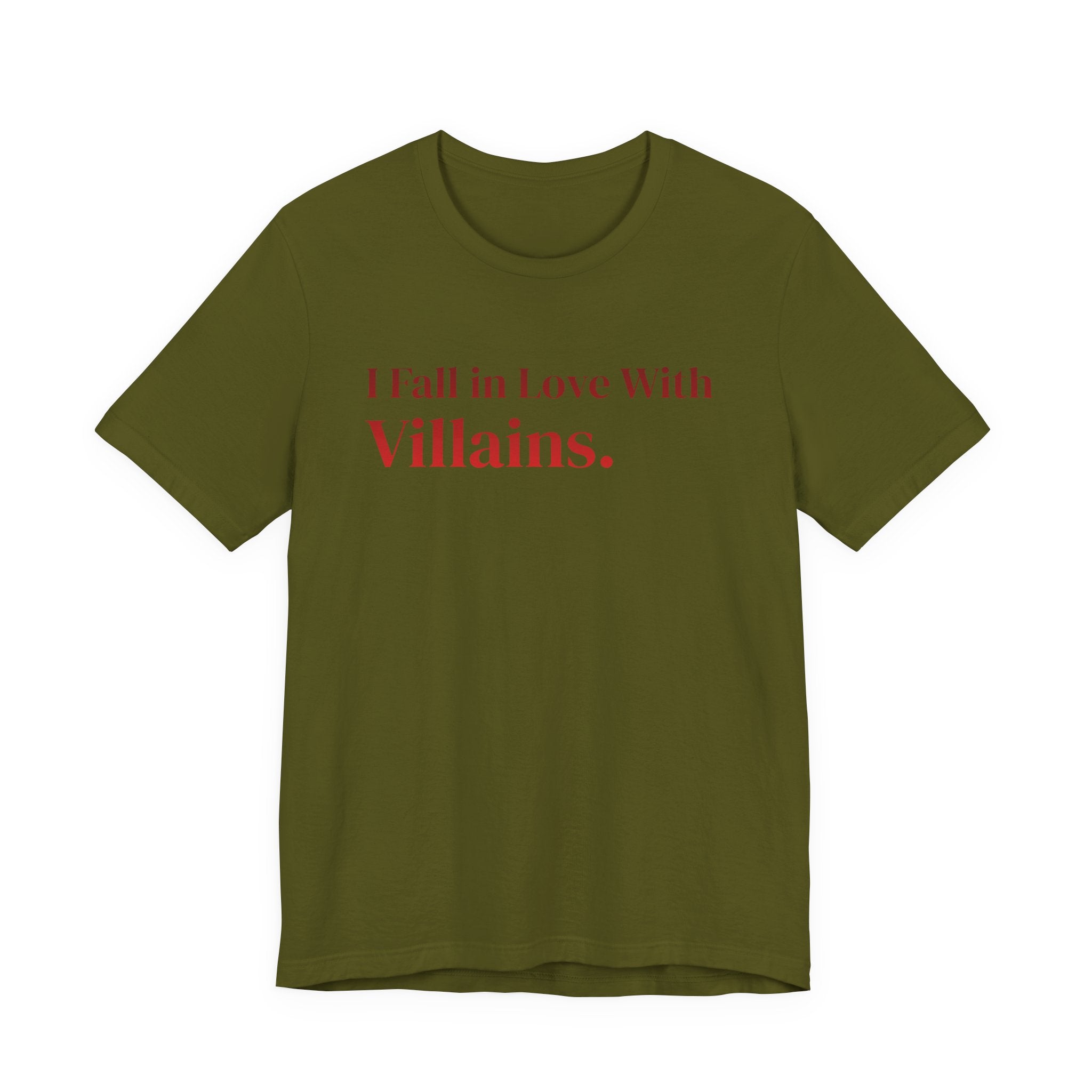 I Fall in Love With Villains Tee