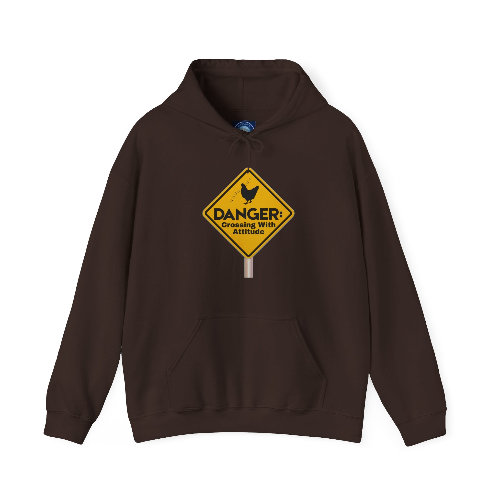 Danger: Crossing With Attitude - Hoodie