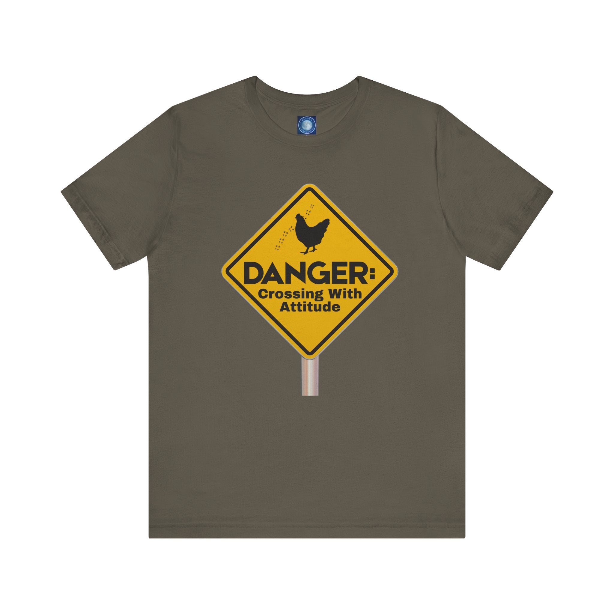 Danger: Crossing With Attitude - tee