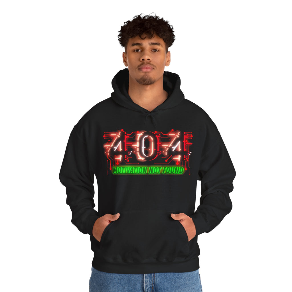 404 Motivation Not Found - Hoodie