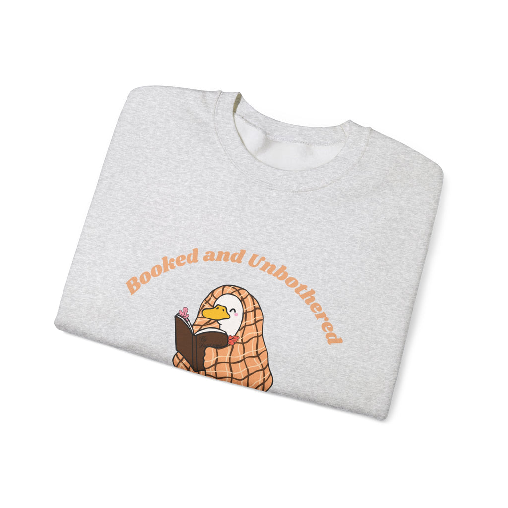 Booked and Unbothered Crewneck Sweatshirt