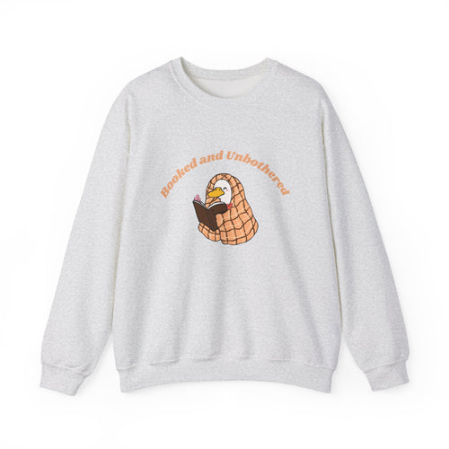 Booked and Unbothered Crewneck Sweatshirt