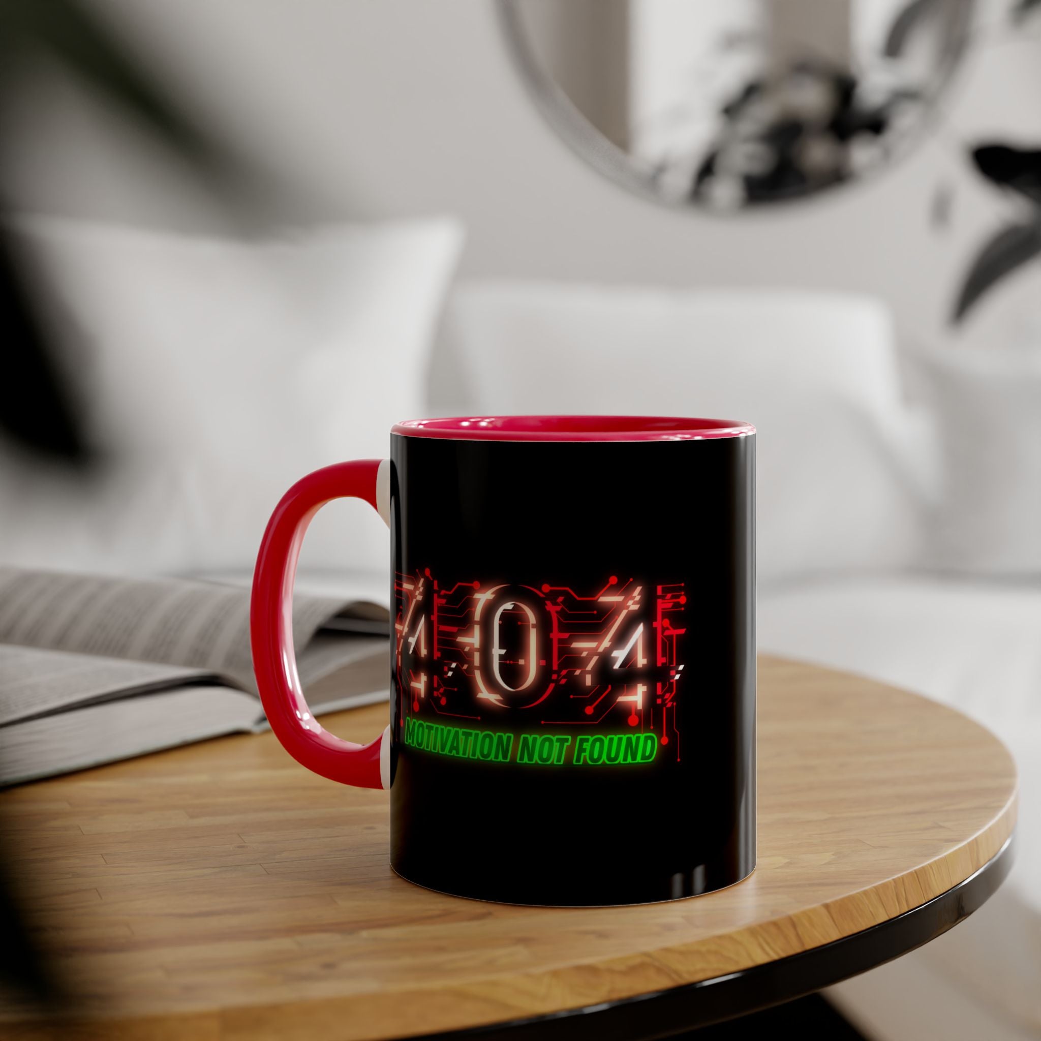 404 Motivation Not Found - Mug