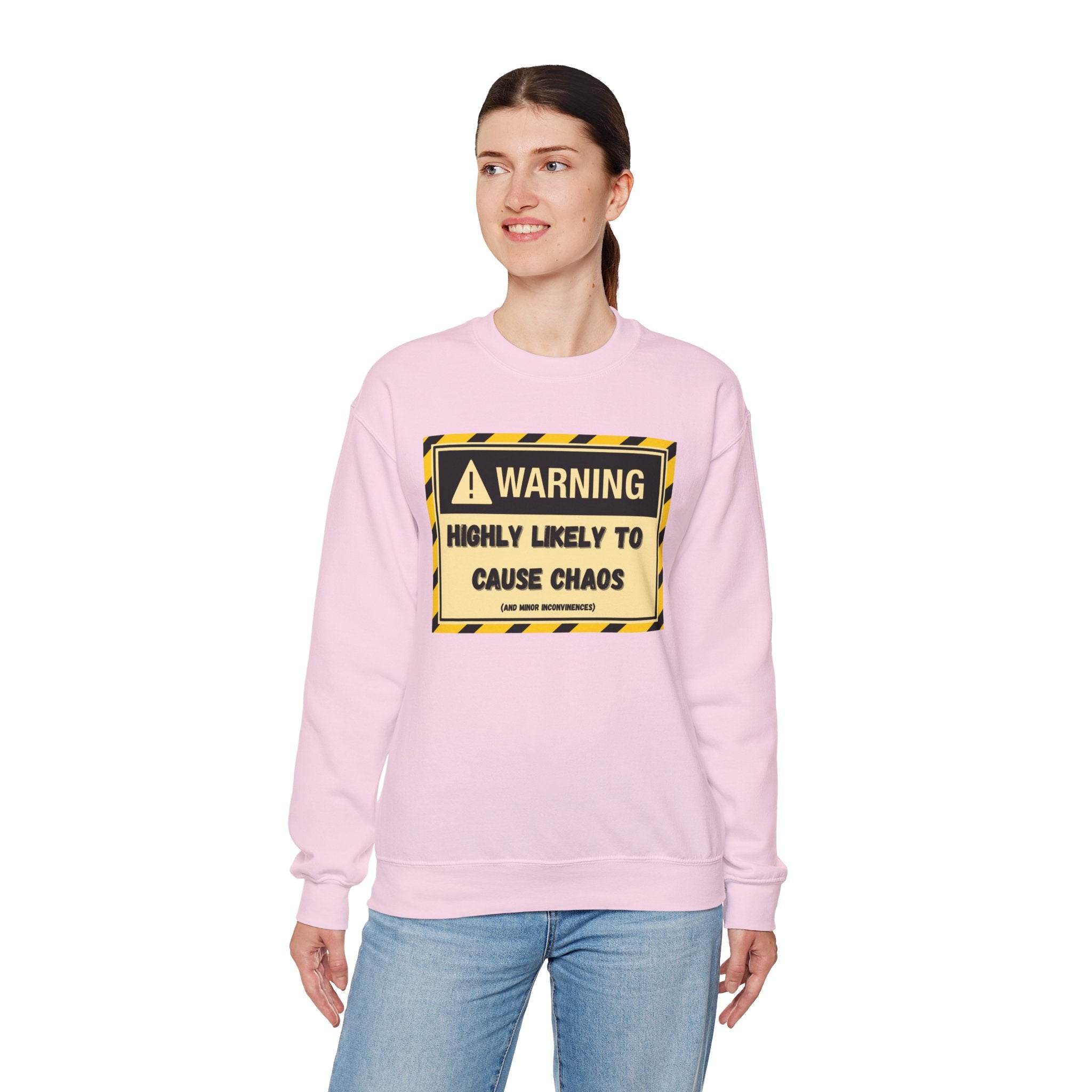 Warning: Highly Likely to Cause Chaos and Small Inconveniences - Sweatshirt