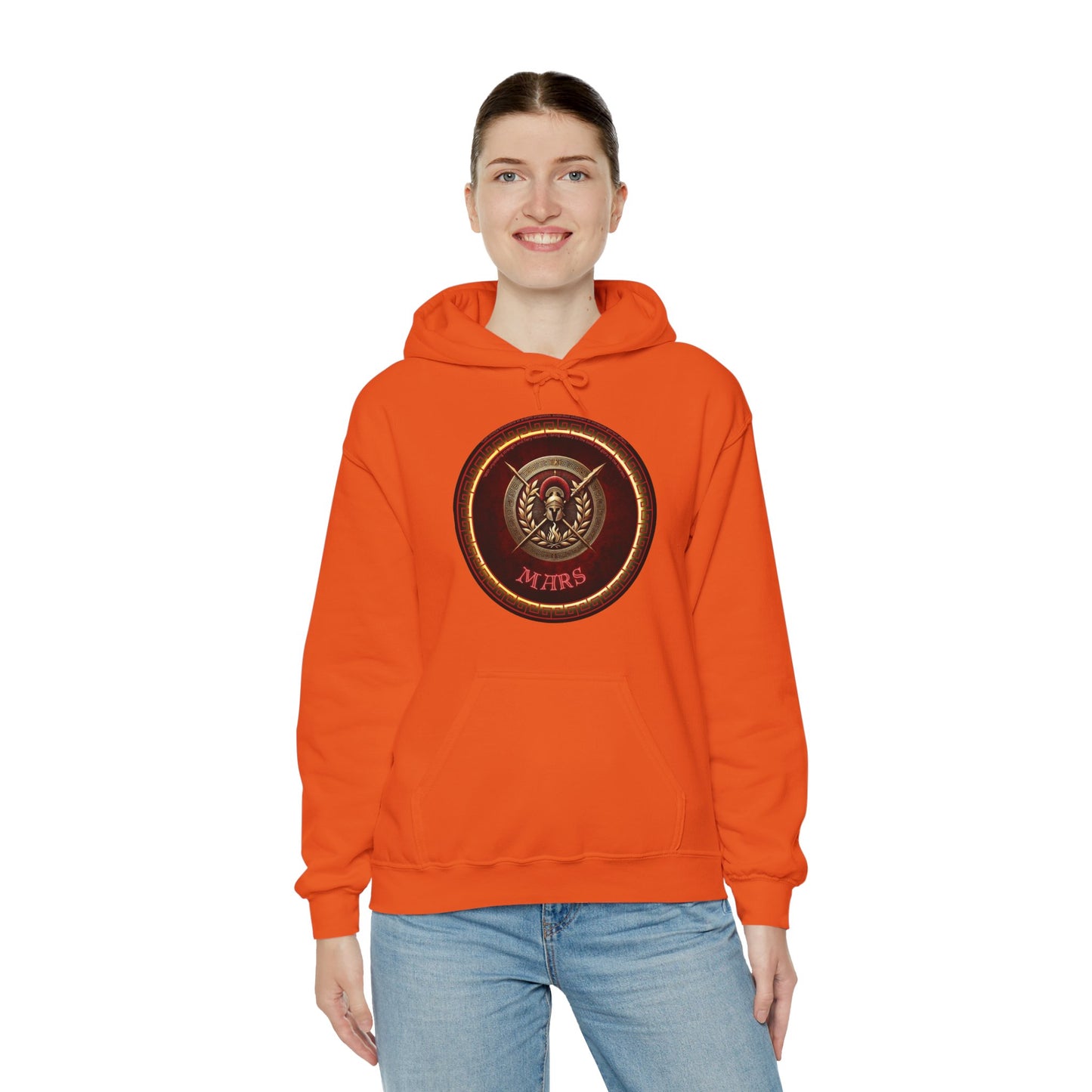 Mars, Unisex Heavy Blend™ Hooded Sweatshirt