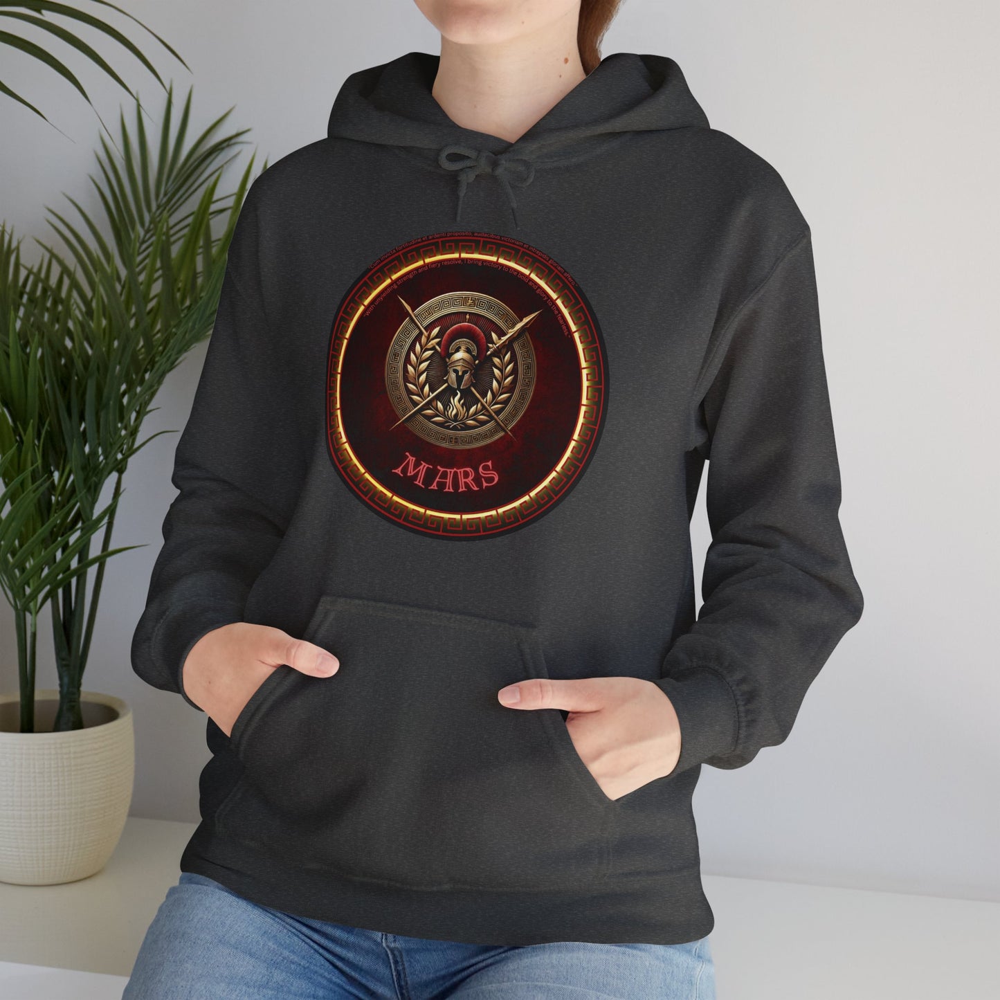 Mars, Unisex Heavy Blend™ Hooded Sweatshirt