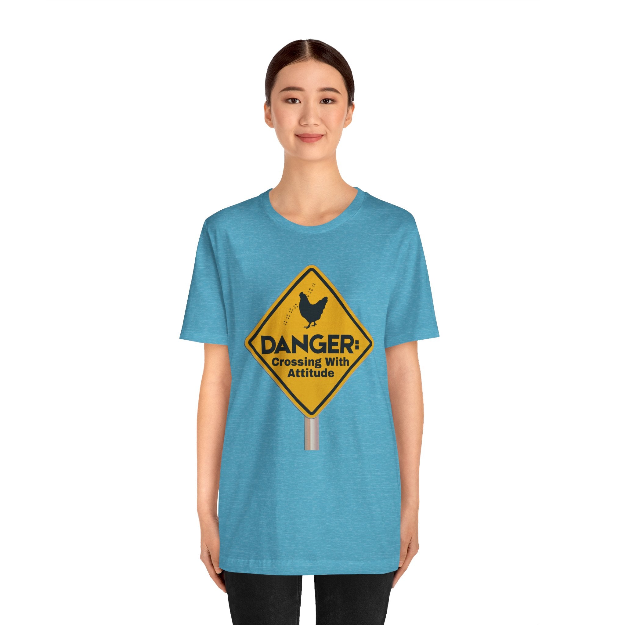 Danger: Crossing With Attitude - tee