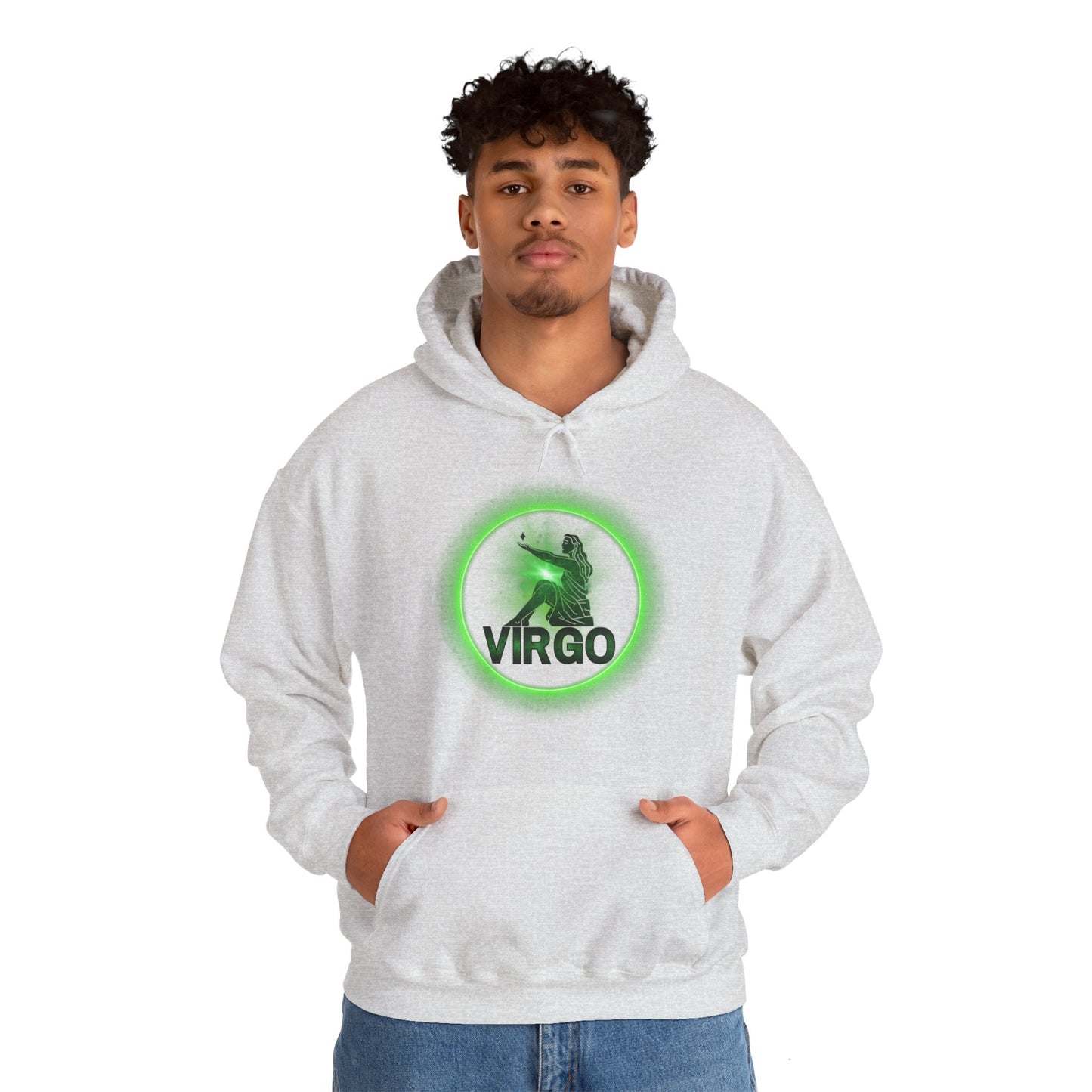 Virgo, Unisex Heavy Blend™ Hooded Sweatshirt