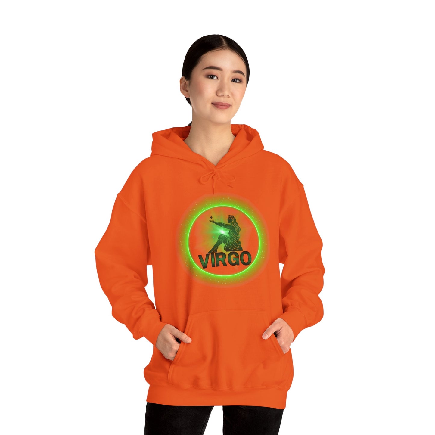 Virgo, Unisex Heavy Blend™ Hooded Sweatshirt